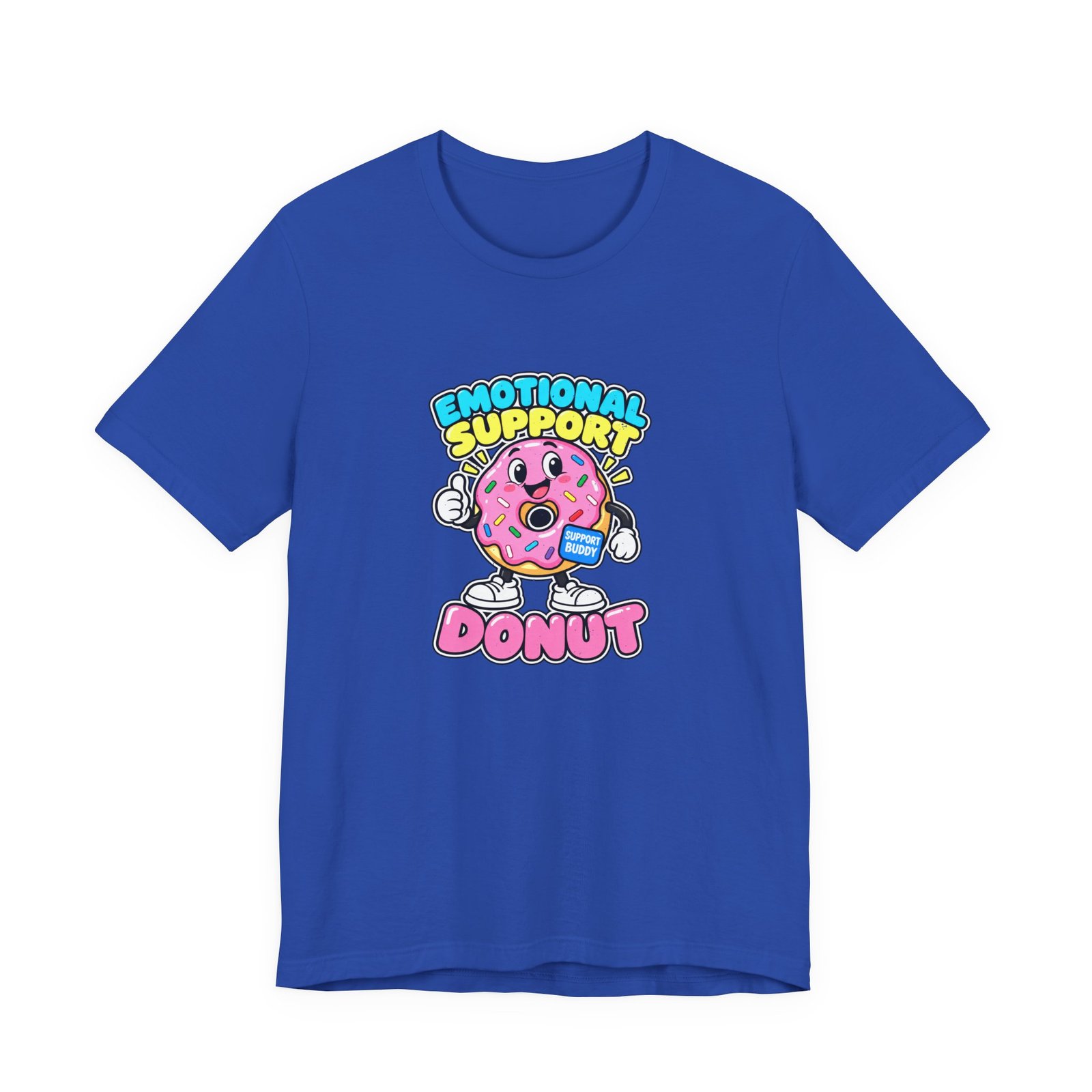 Emotional Support Donut Support Buddy Graphic Tee - Image 17