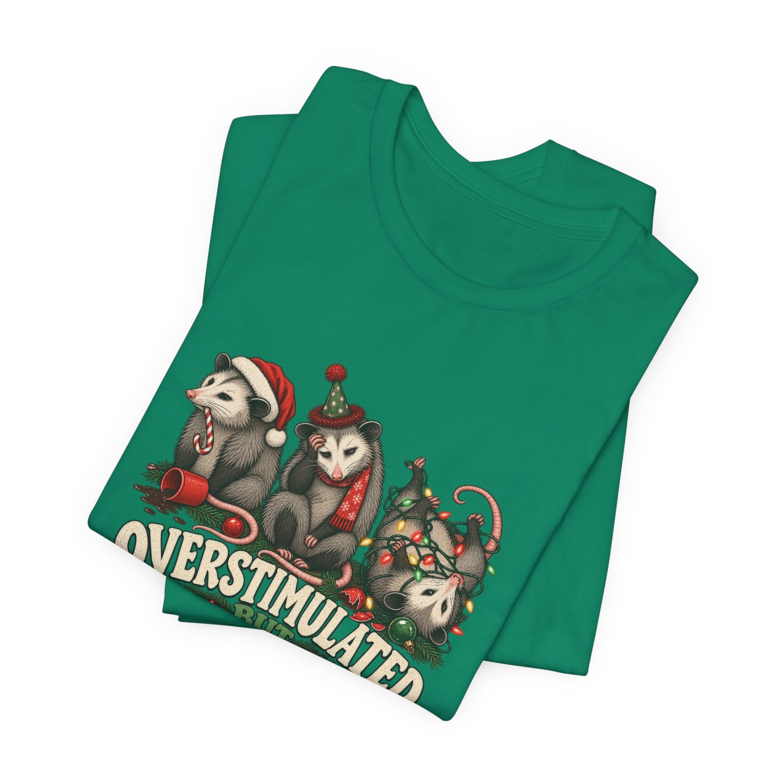 Overstimulated But Festive Christmas Opossums - Image 27
