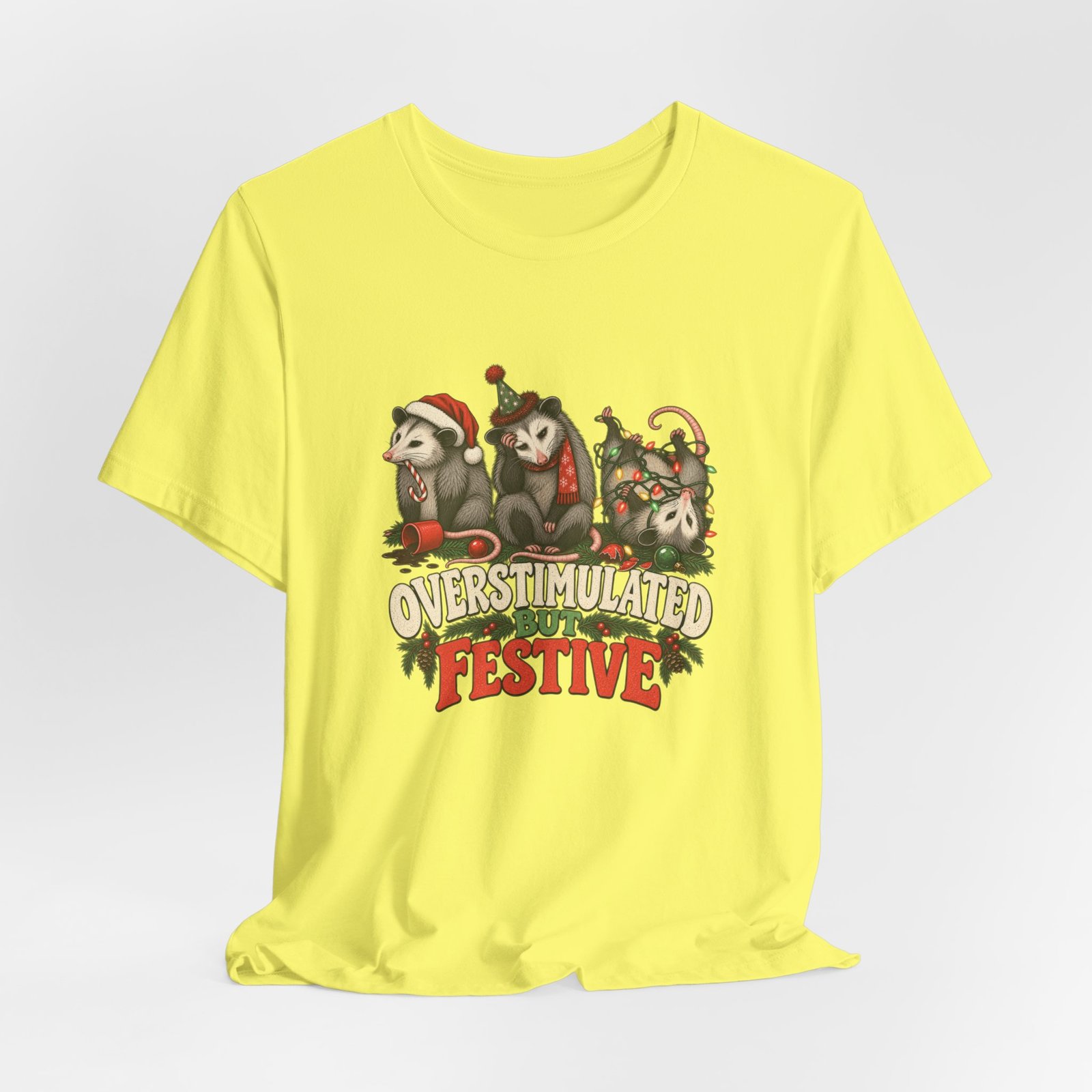 Overstimulated But Festive Christmas Opossums - Image 20