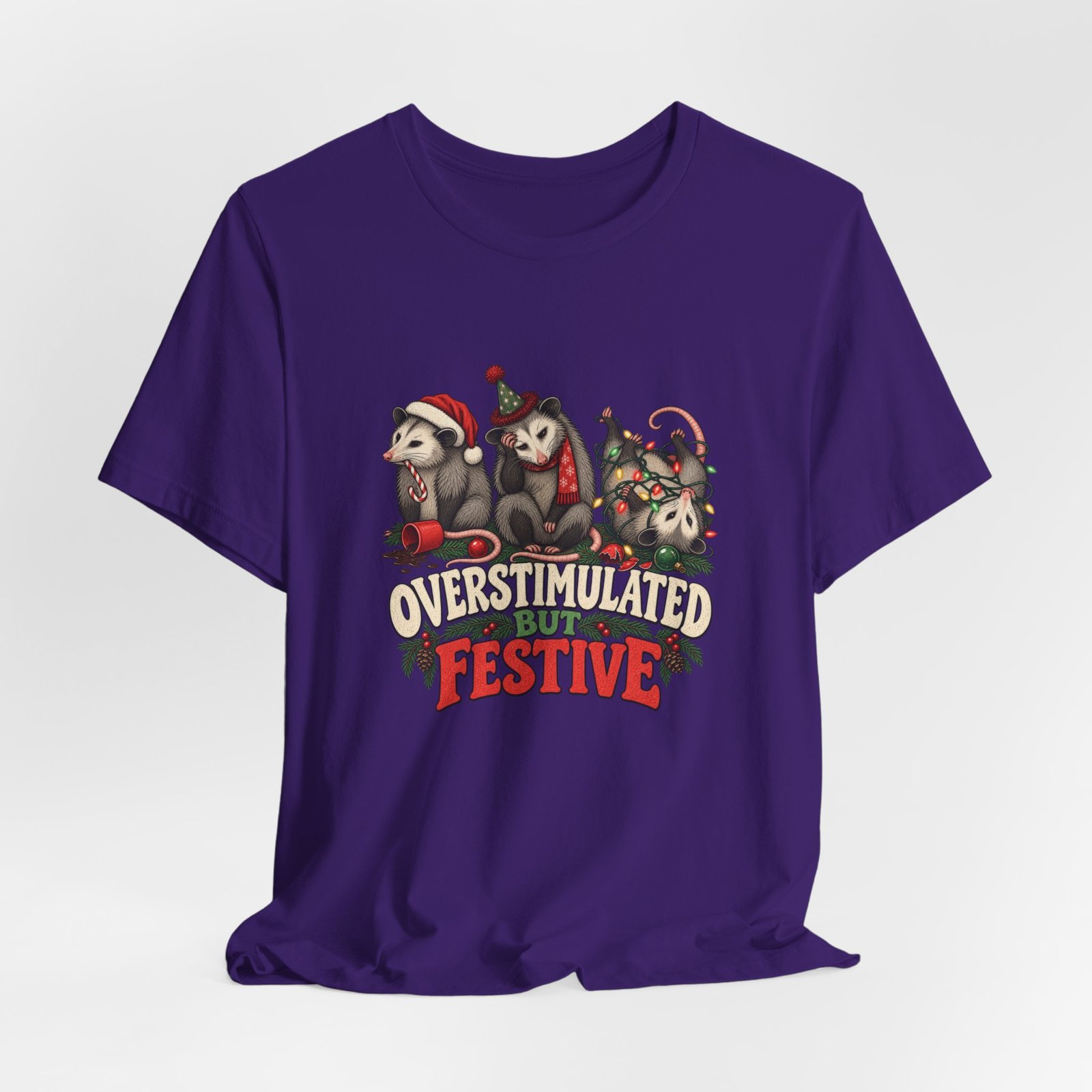 Overstimulated But Festive Christmas Opossums - Image 40