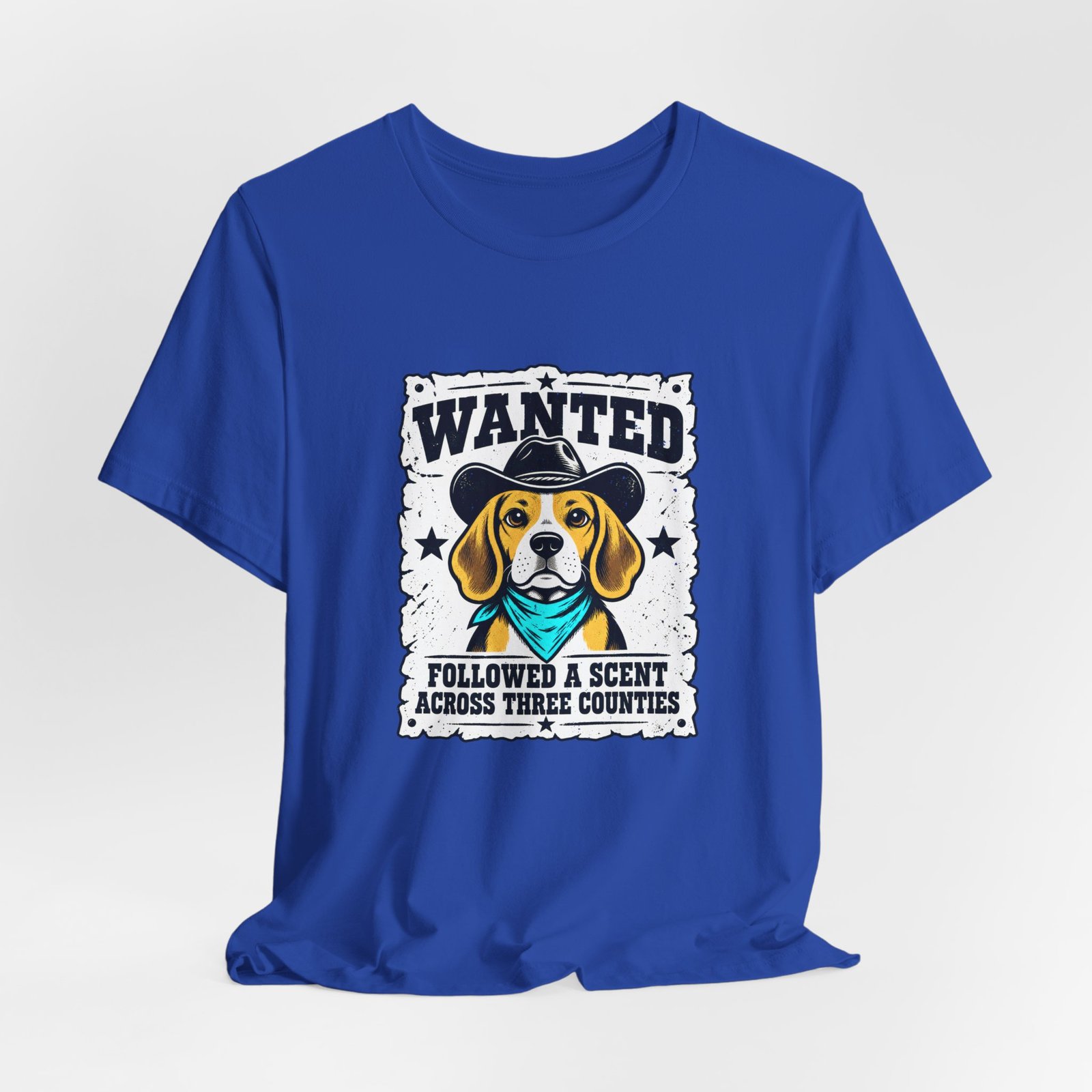Wanted Beagle Dog Followed A Scent Across Three Counties Graphic Tee - Image 32