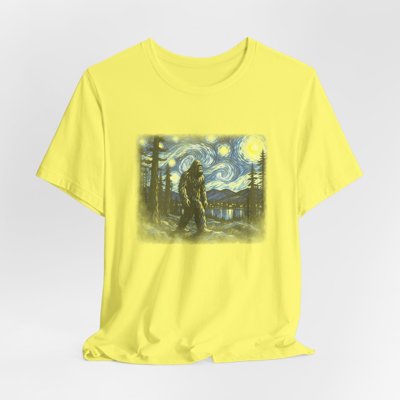 Bigfoot Moonlit Wilderness Graphic Tee - Image 20