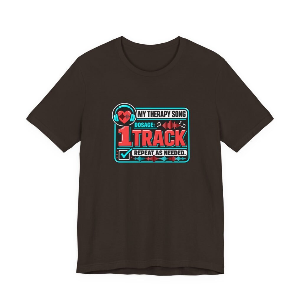 My Therapy Song One Track Repeat Music Graphic
