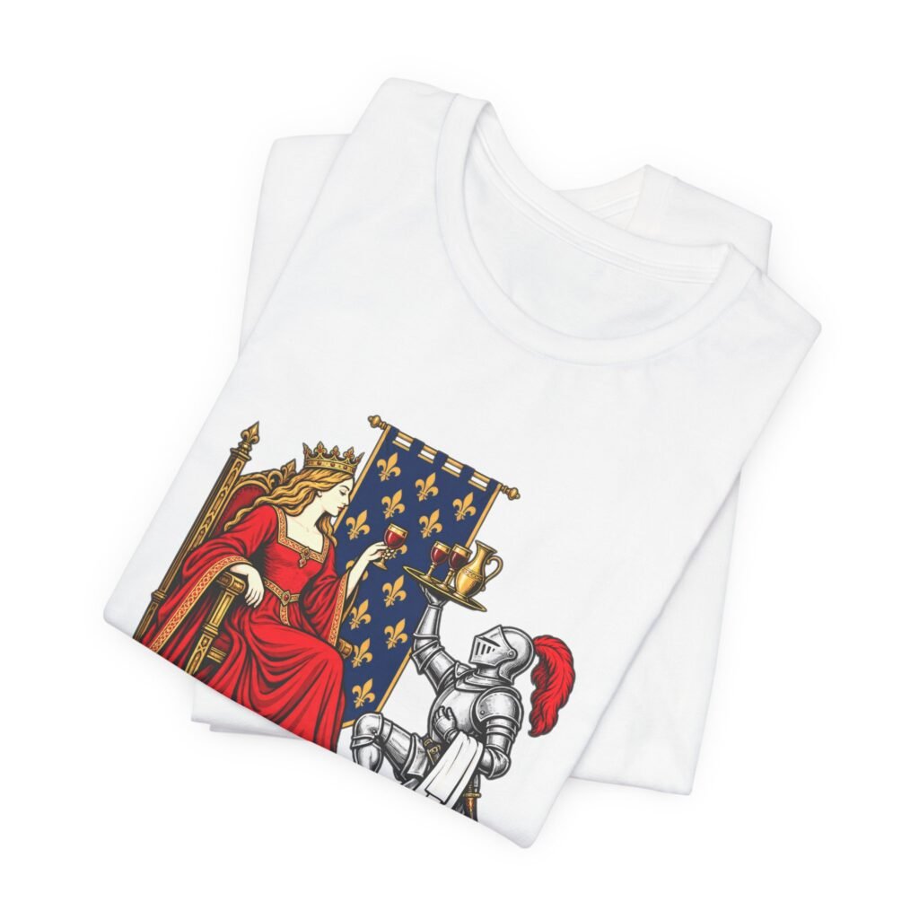 Sir Ver Medieval Server Pun Wine Graphic Tee