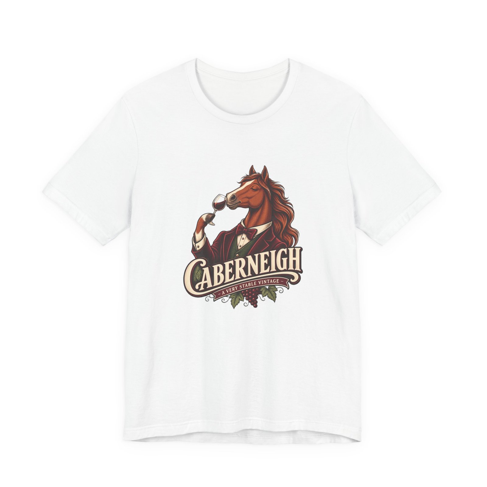Caberneigh Horse Wine Pun