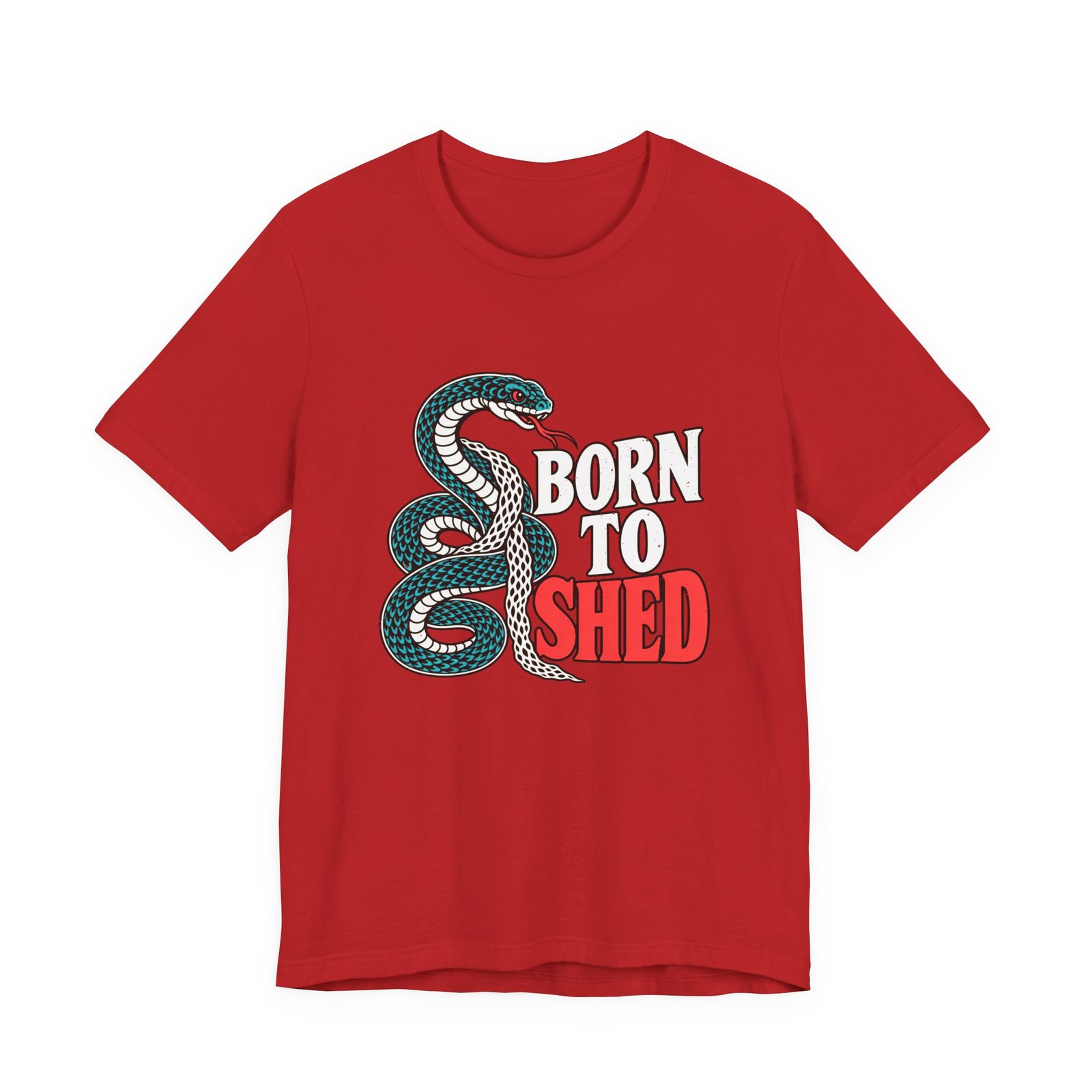 Born To Shed Snake Transformation Graphic Tee - Image 29