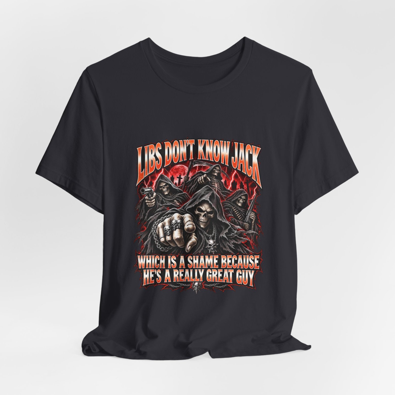 Libs Don’t Know Jack Gothic Reaper Humor - Image 12