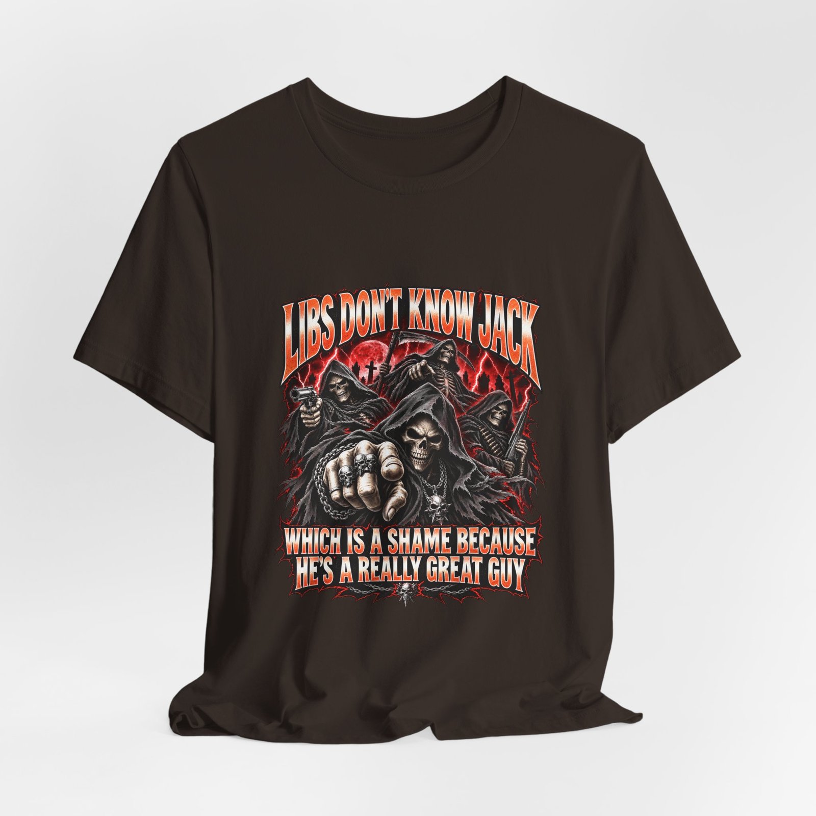 Libs Don’t Know Jack Gothic Reaper Humor - Image 4