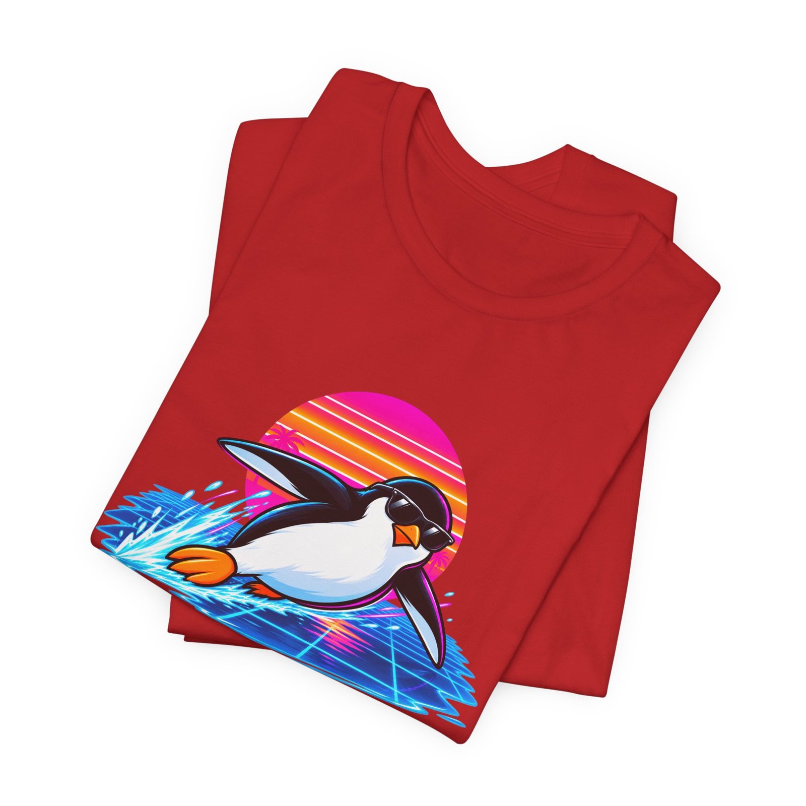 Retro Surfing Penguin - Image 47