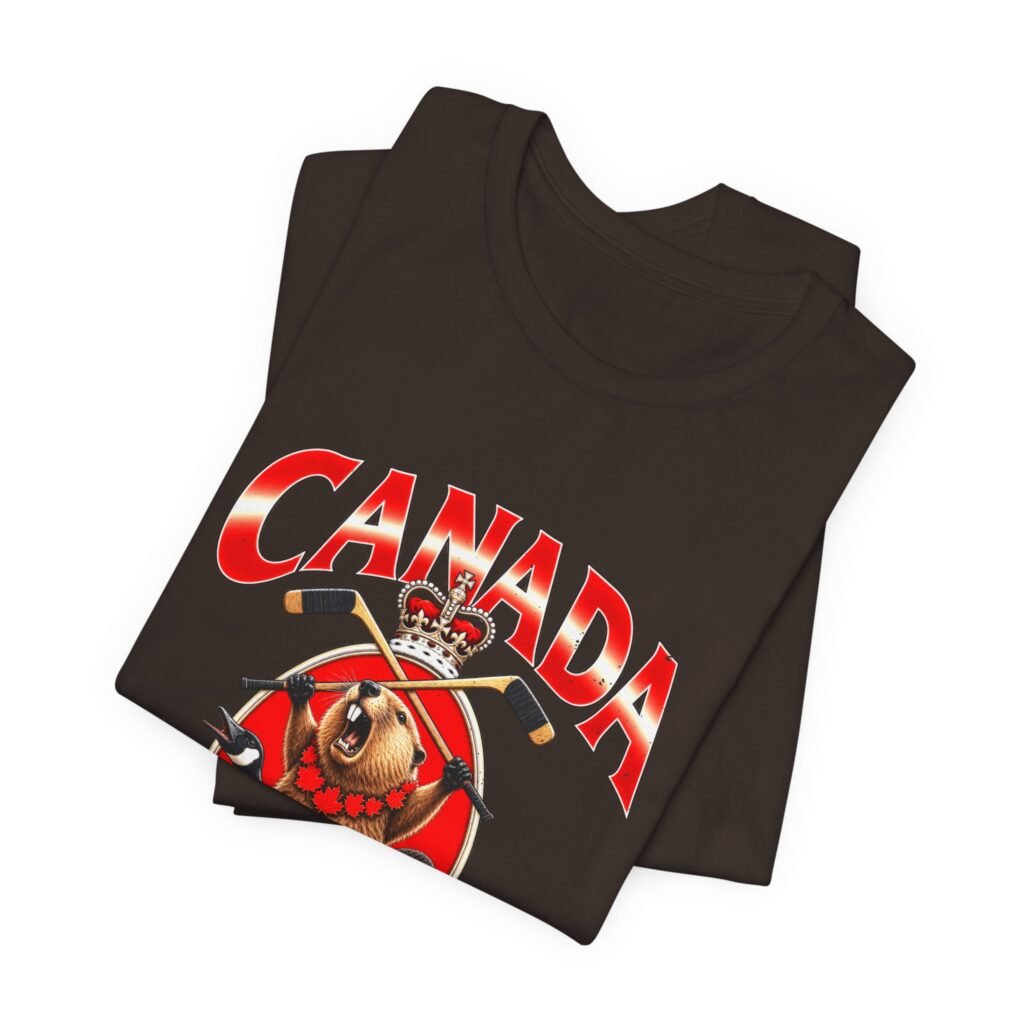 CANADA Beaver Goose Hockey Crest