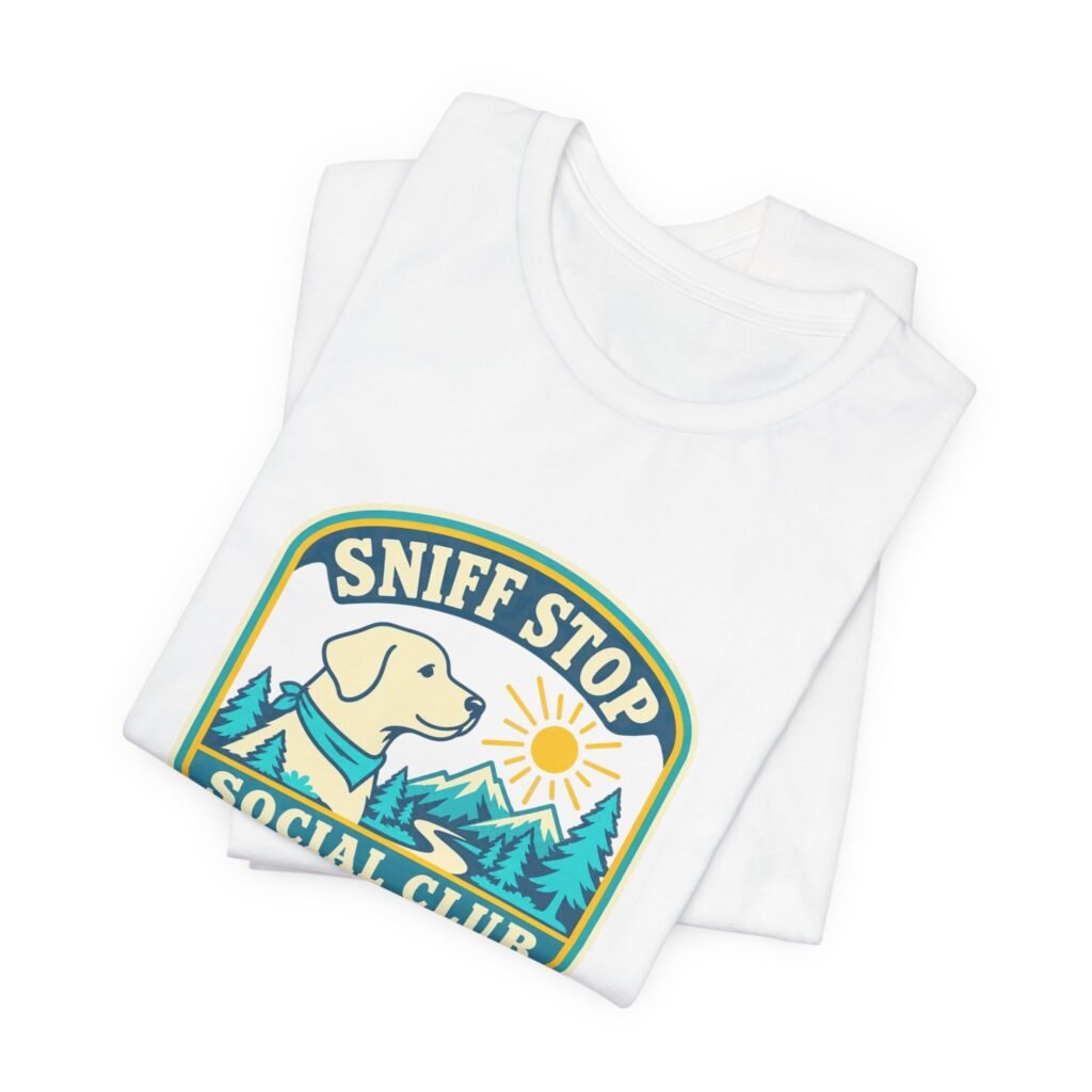 Sniff Stop Social Club Outdoor Dog Badge