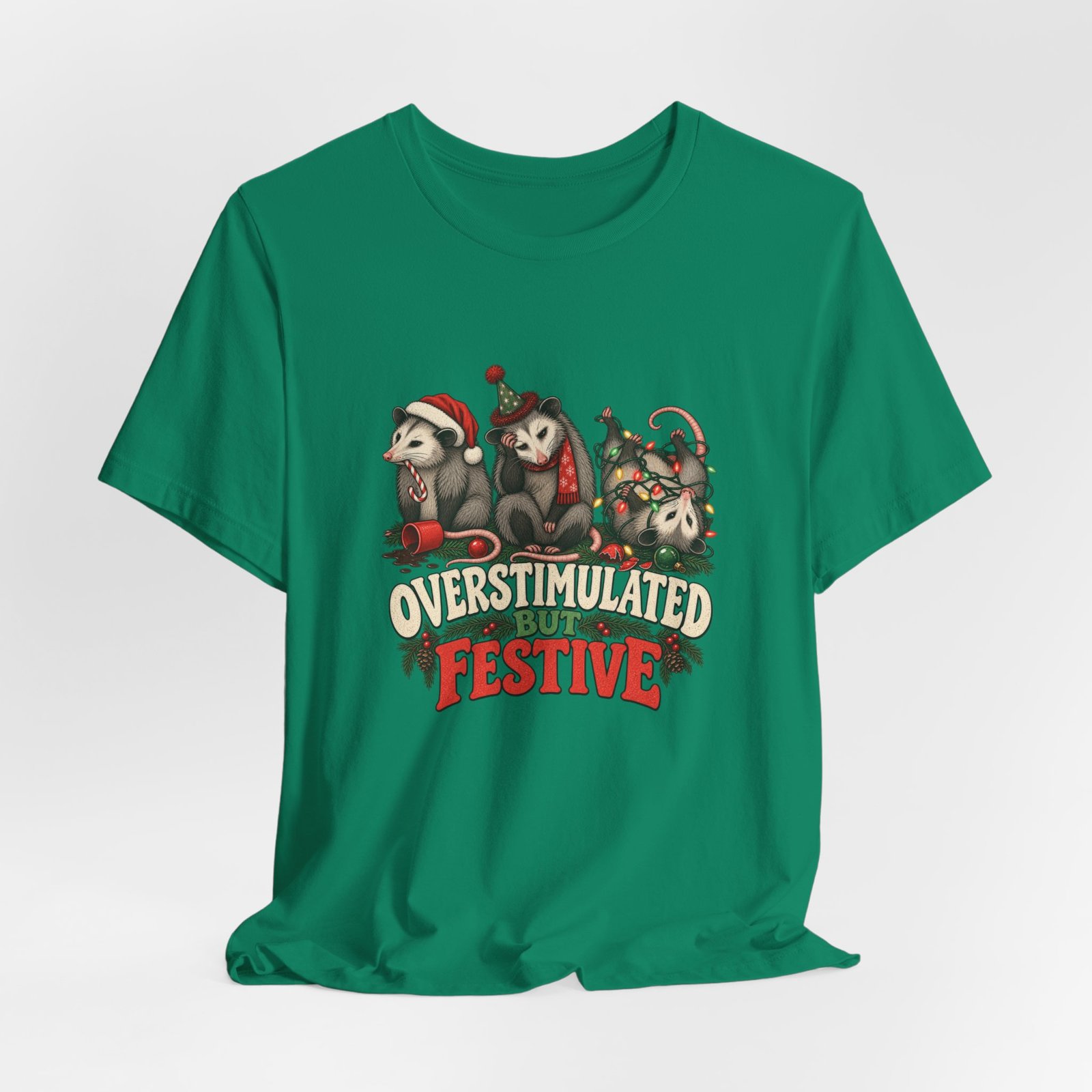 Overstimulated But Festive Christmas Opossums - Image 28