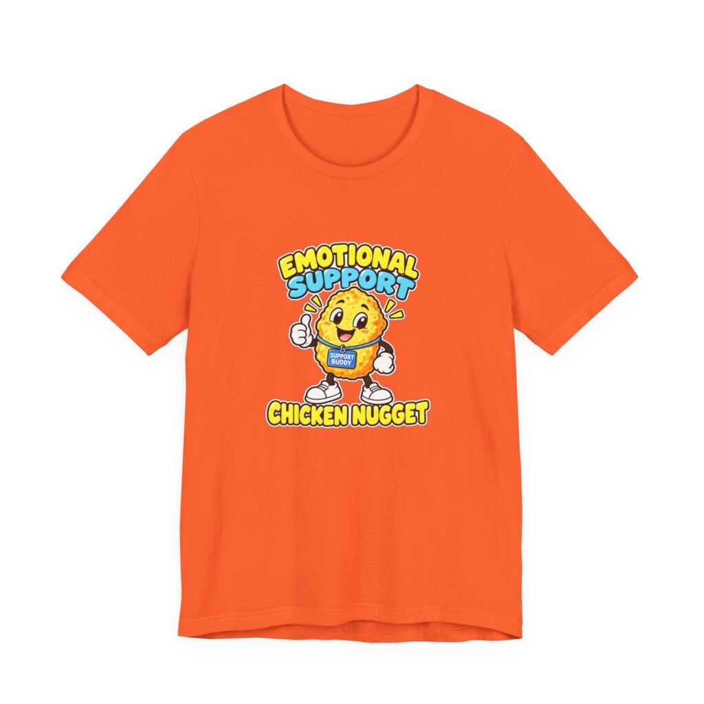 Emotional Support Chicken Nugget Graphic Tee