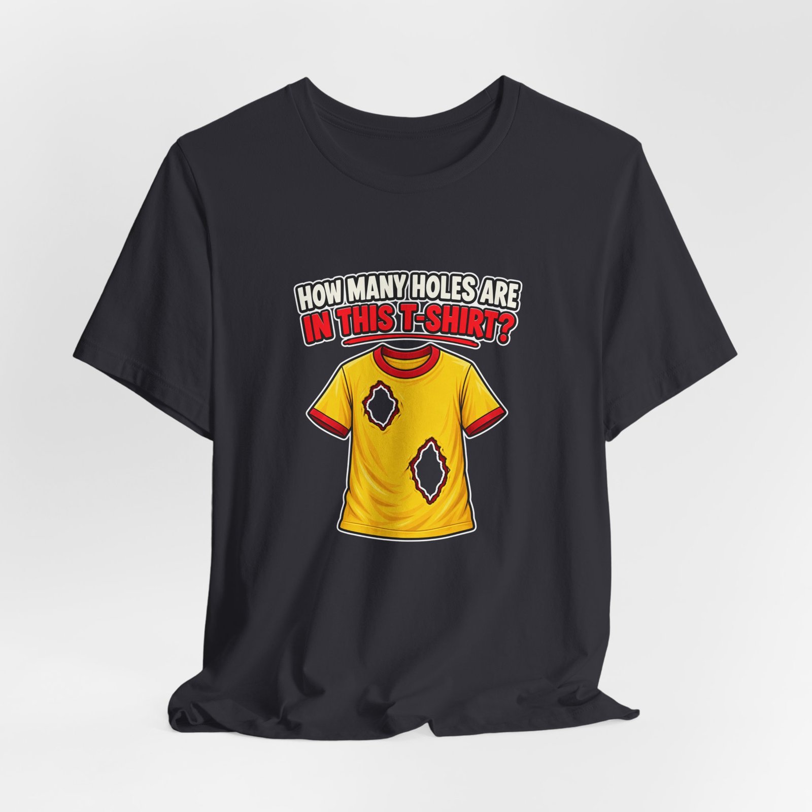 How Many Holes Are In This T-Shirt? Visual Riddle - Image 24