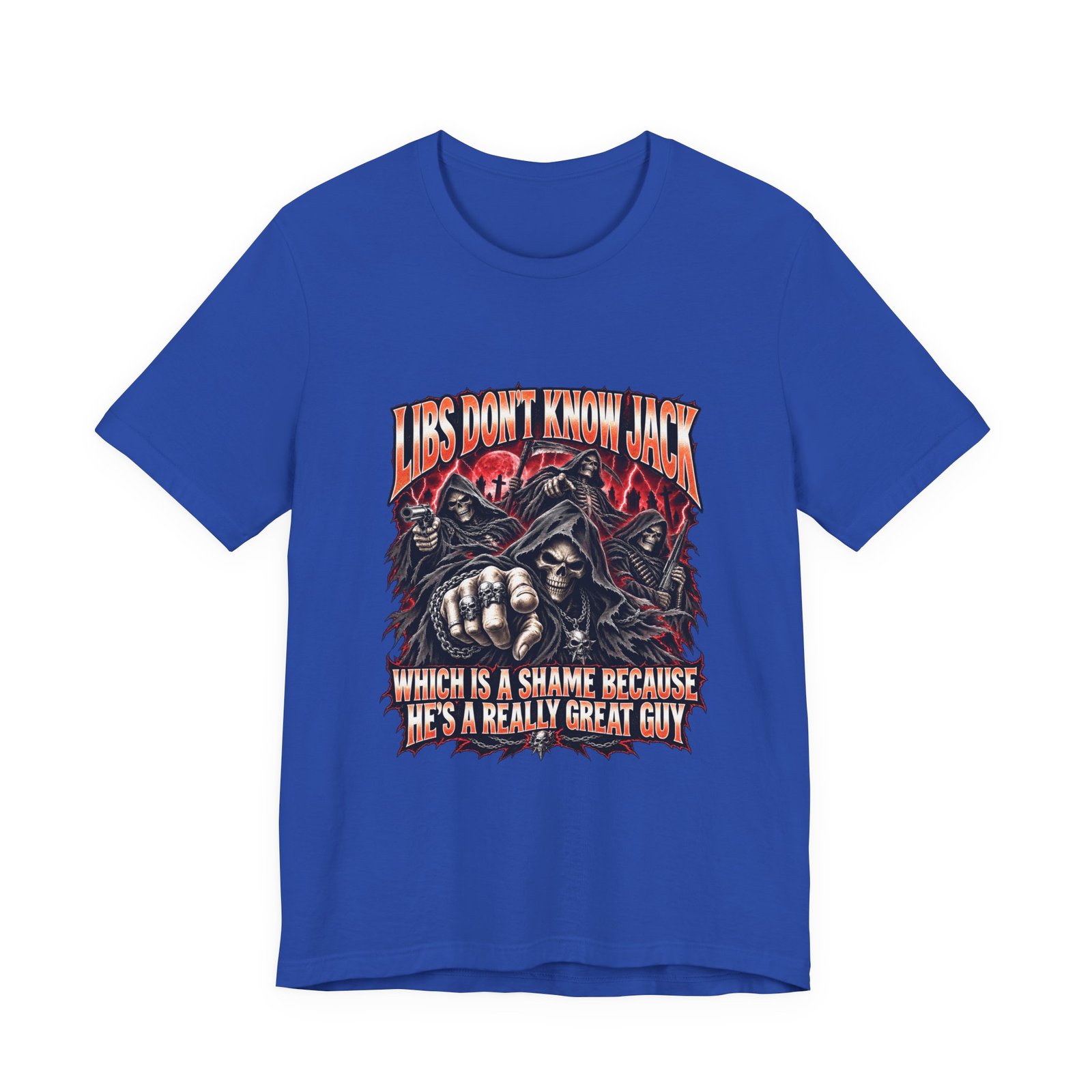 Libs Don’t Know Jack Gothic Reaper Humor - Image 17
