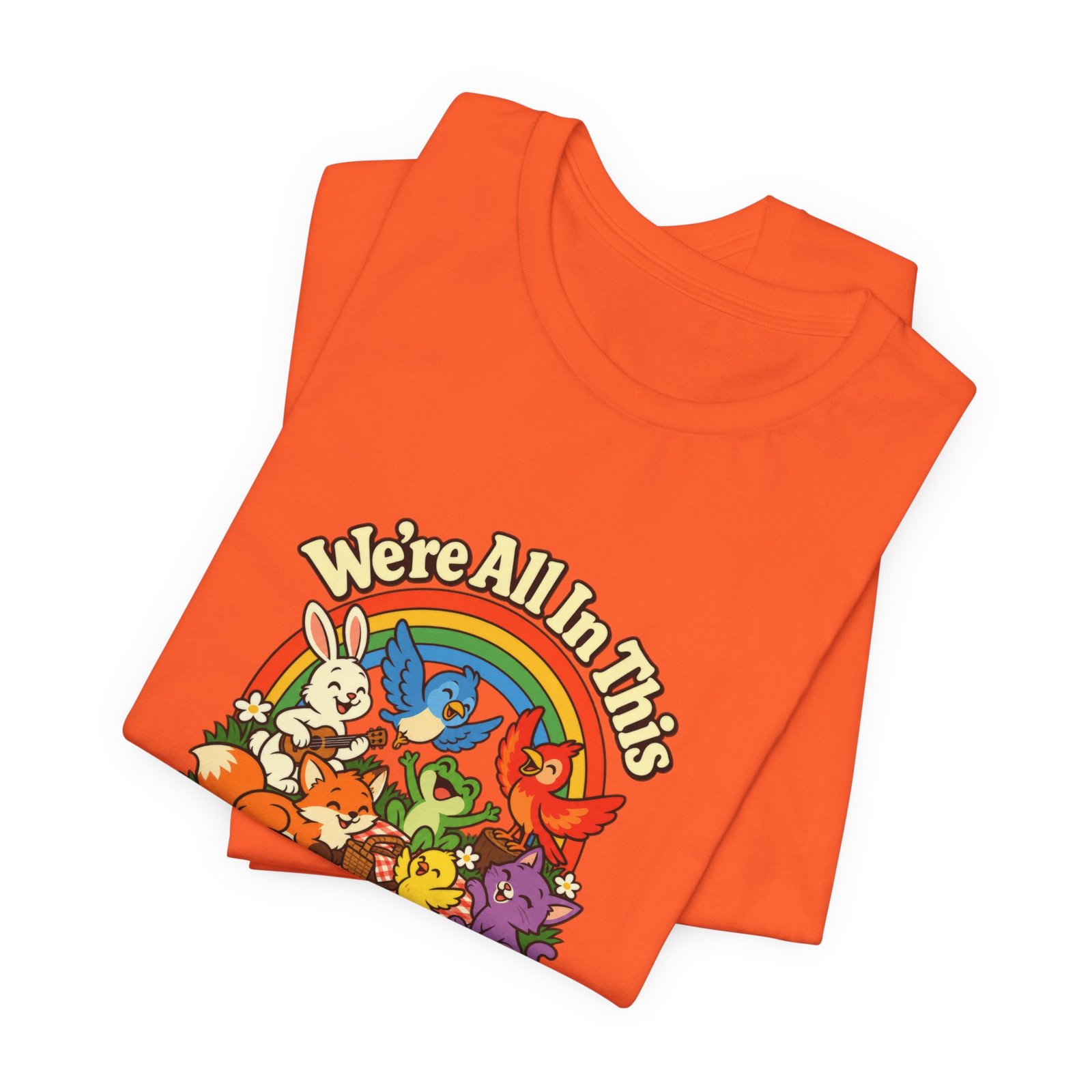 In This Together Like Hostages Animal Humor Graphic Tee - Image 7