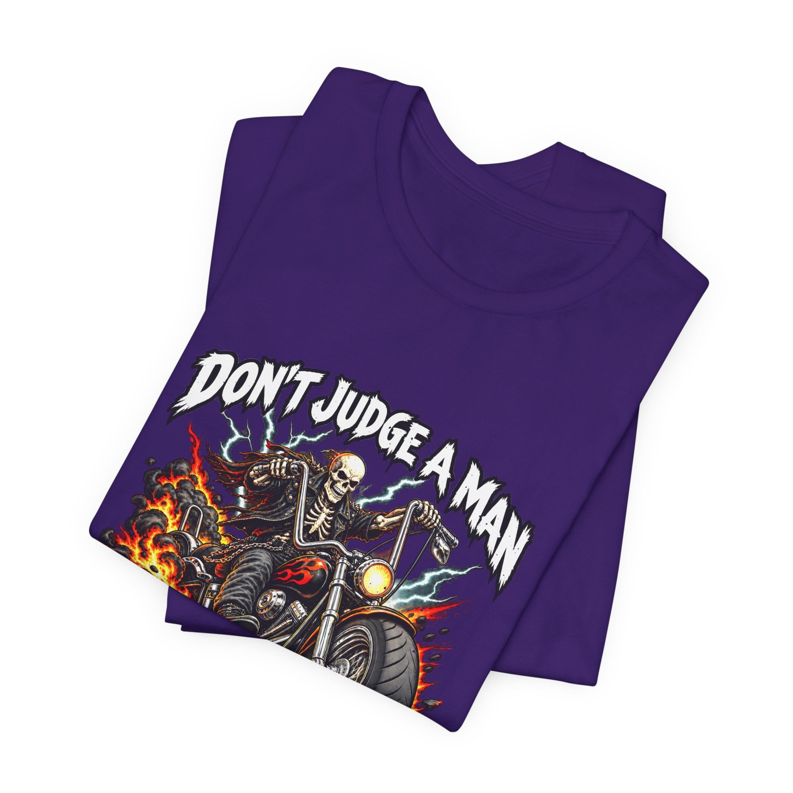 Don't Judge A Man Till You've Cranked A Mile Graphic Tee - Image 27