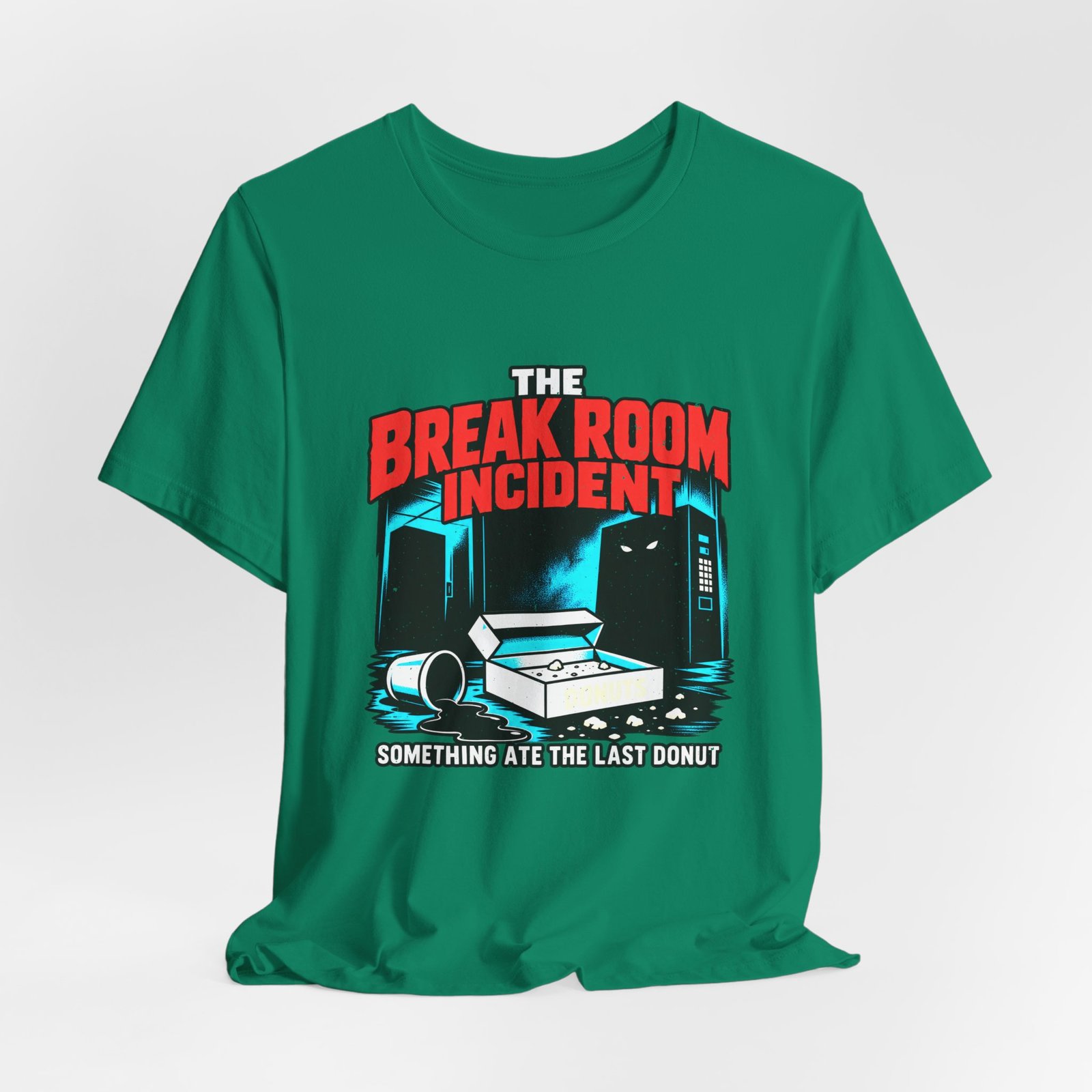 Incident Donut Mystery Last Office Meme Graphic Tee - Image 16