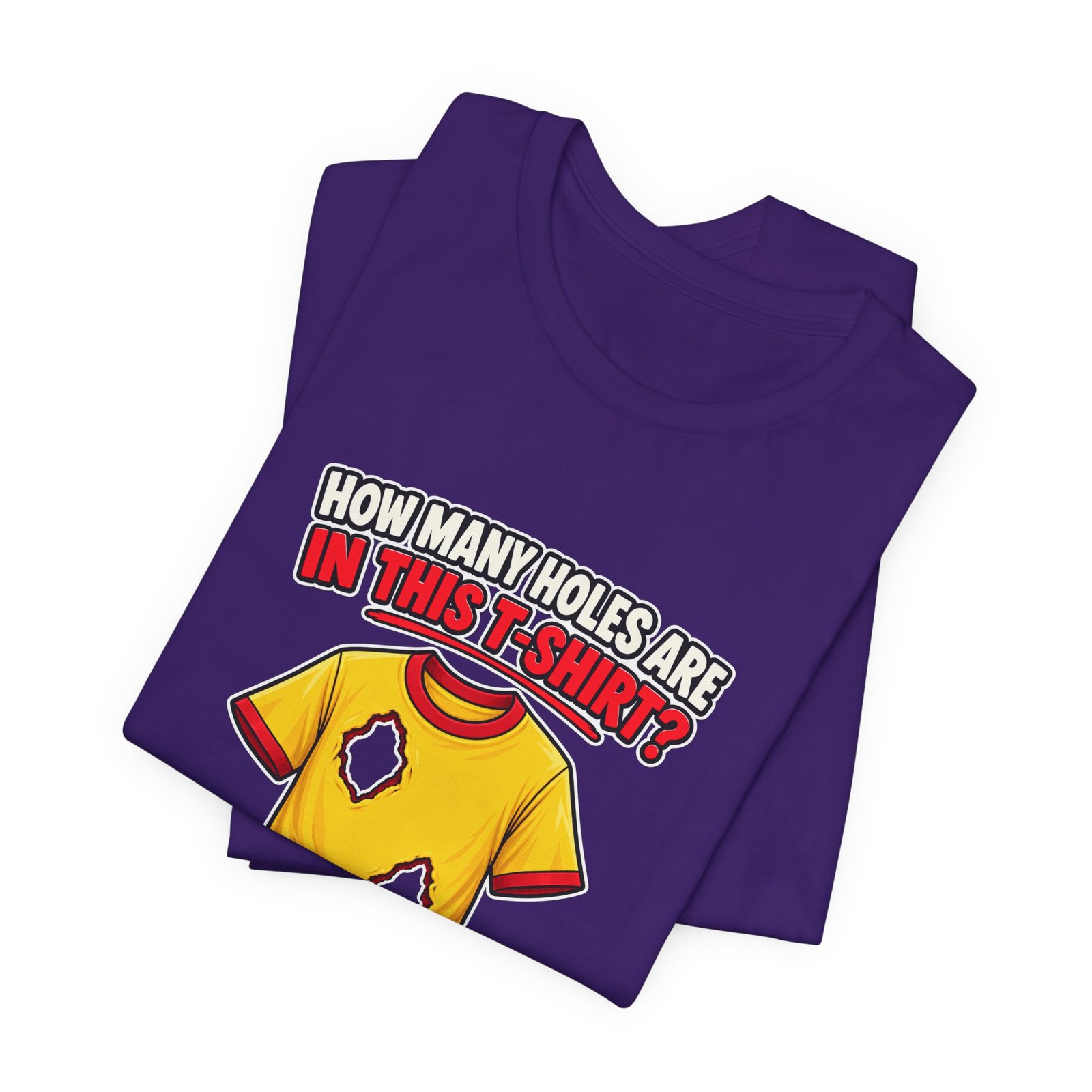 How Many Holes Are In This T-Shirt? Visual Riddle - Image 39