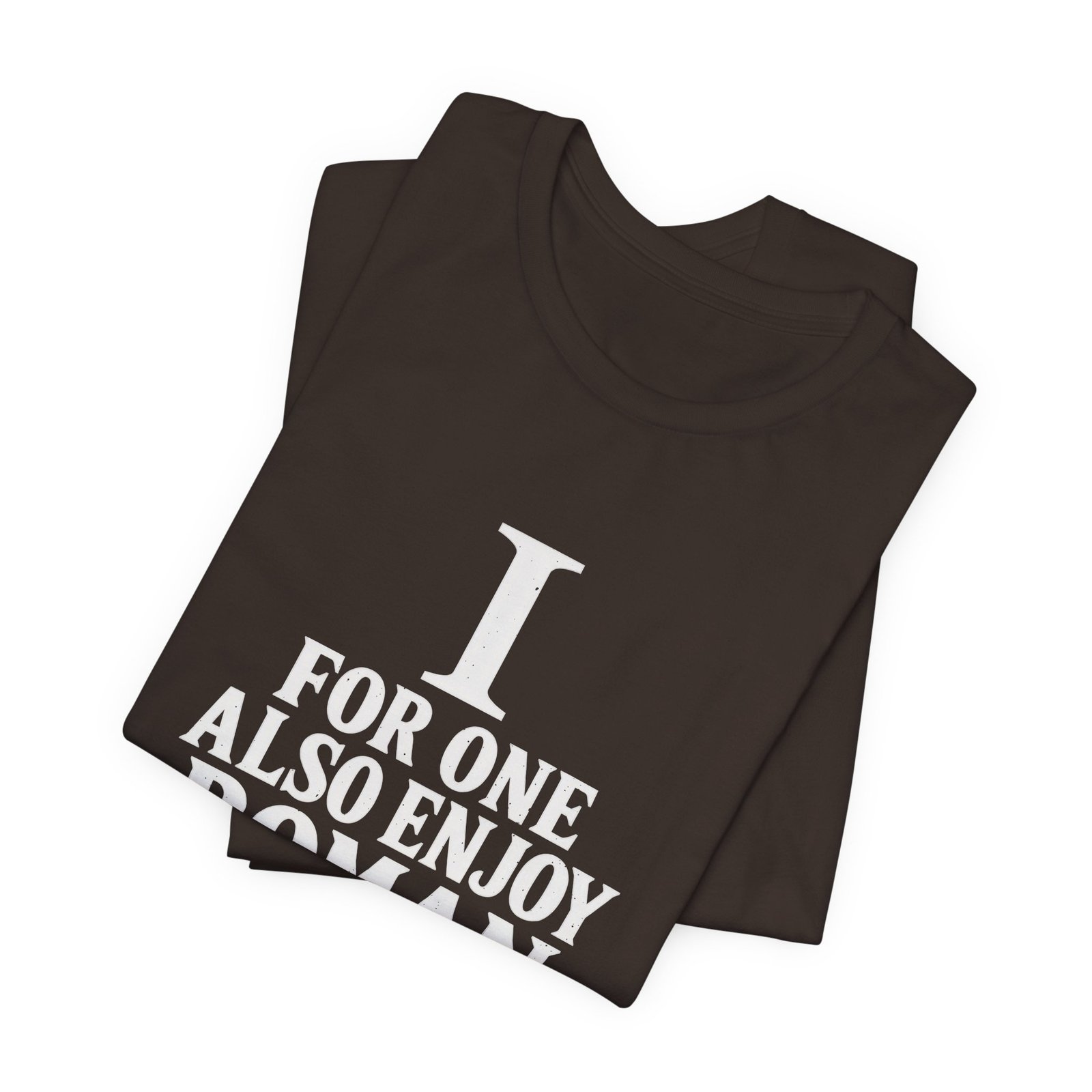 I For One Also Enjoy Roman Numerals Pun Graphic Tee - Image 3