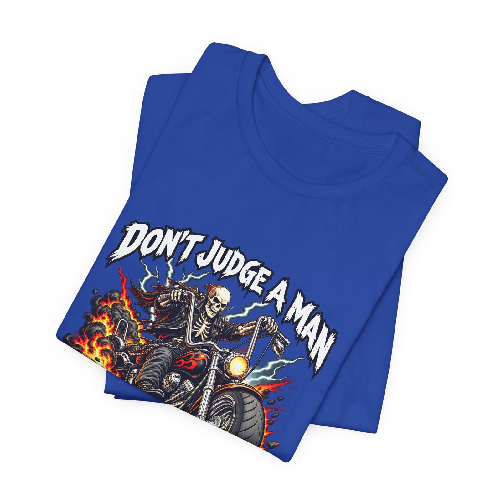 Don't Judge A Man Till You've Cranked A Mile Graphic Tee - Image 19