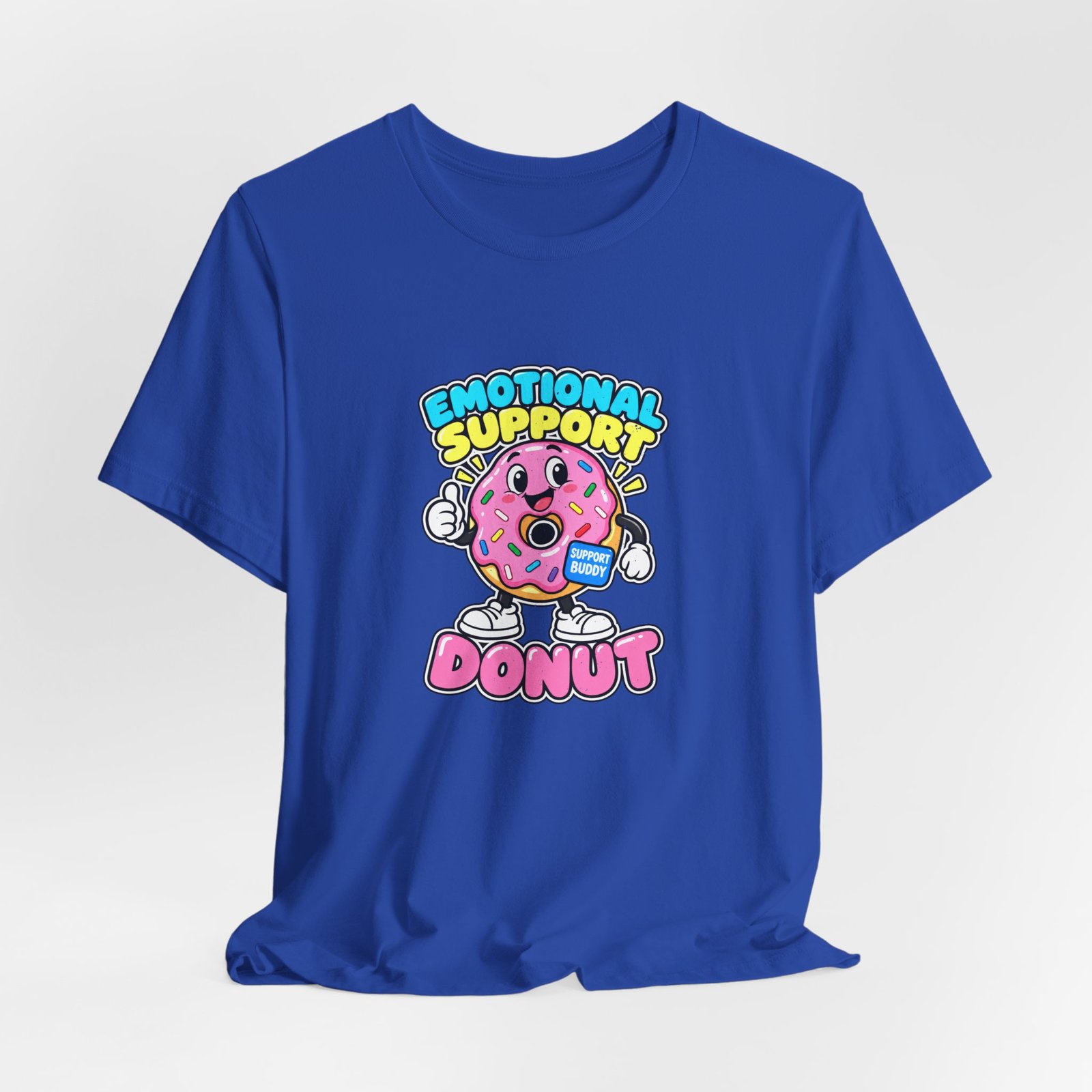 Emotional Support Donut Support Buddy Graphic Tee - Image 20