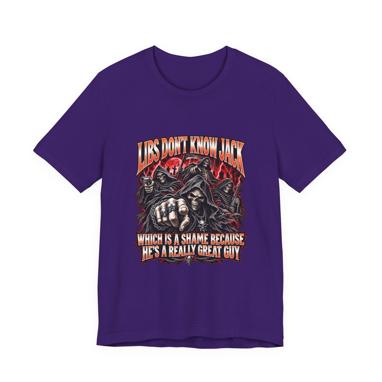 Libs Don’t Know Jack Gothic Reaper Humor - Image 25