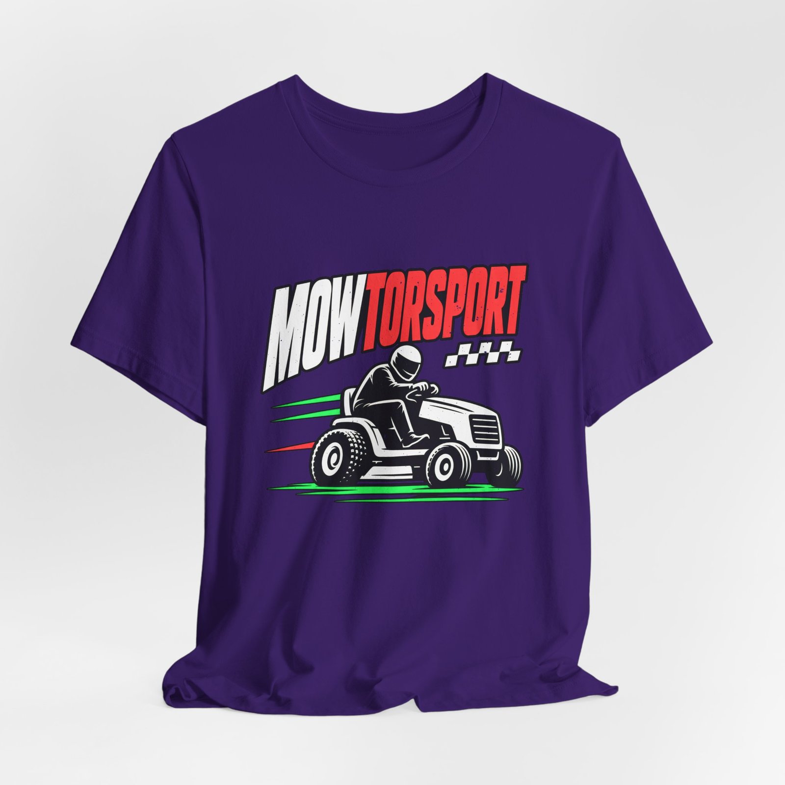 MOWTORSPORT Lawn Racing Humor Dad Jokes Graphic Tee - Image 40
