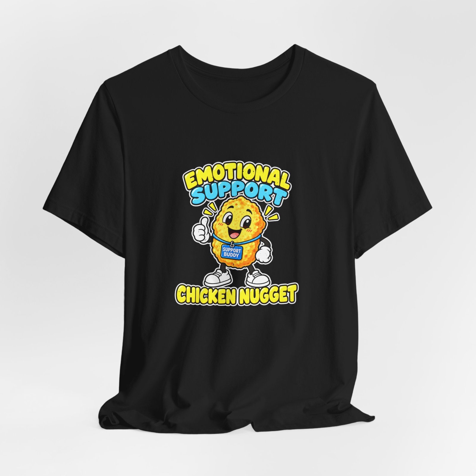 Emotional Support Chicken Nugget Graphic Tee - Image 16
