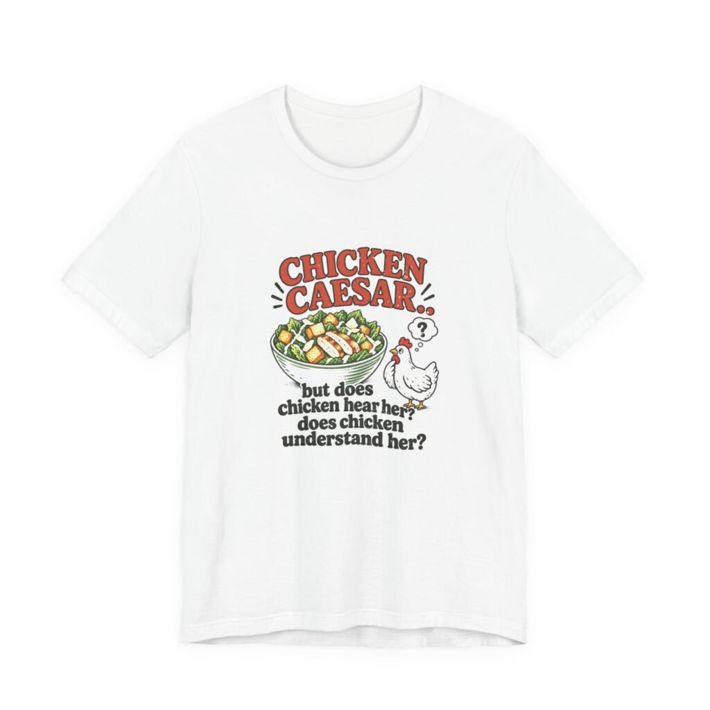 Chicken Caesar Food Pun