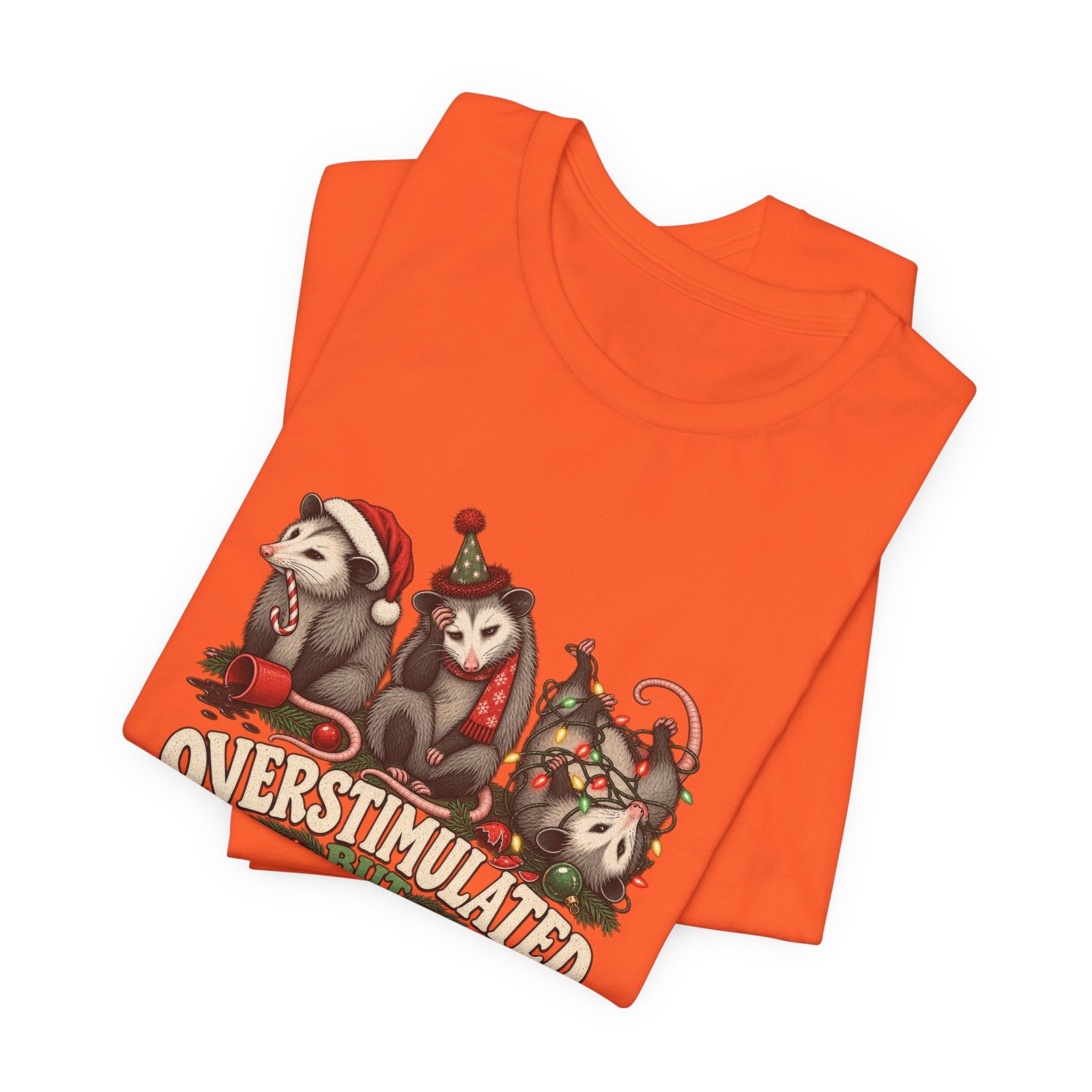 Overstimulated But Festive Christmas Opossums - Image 7