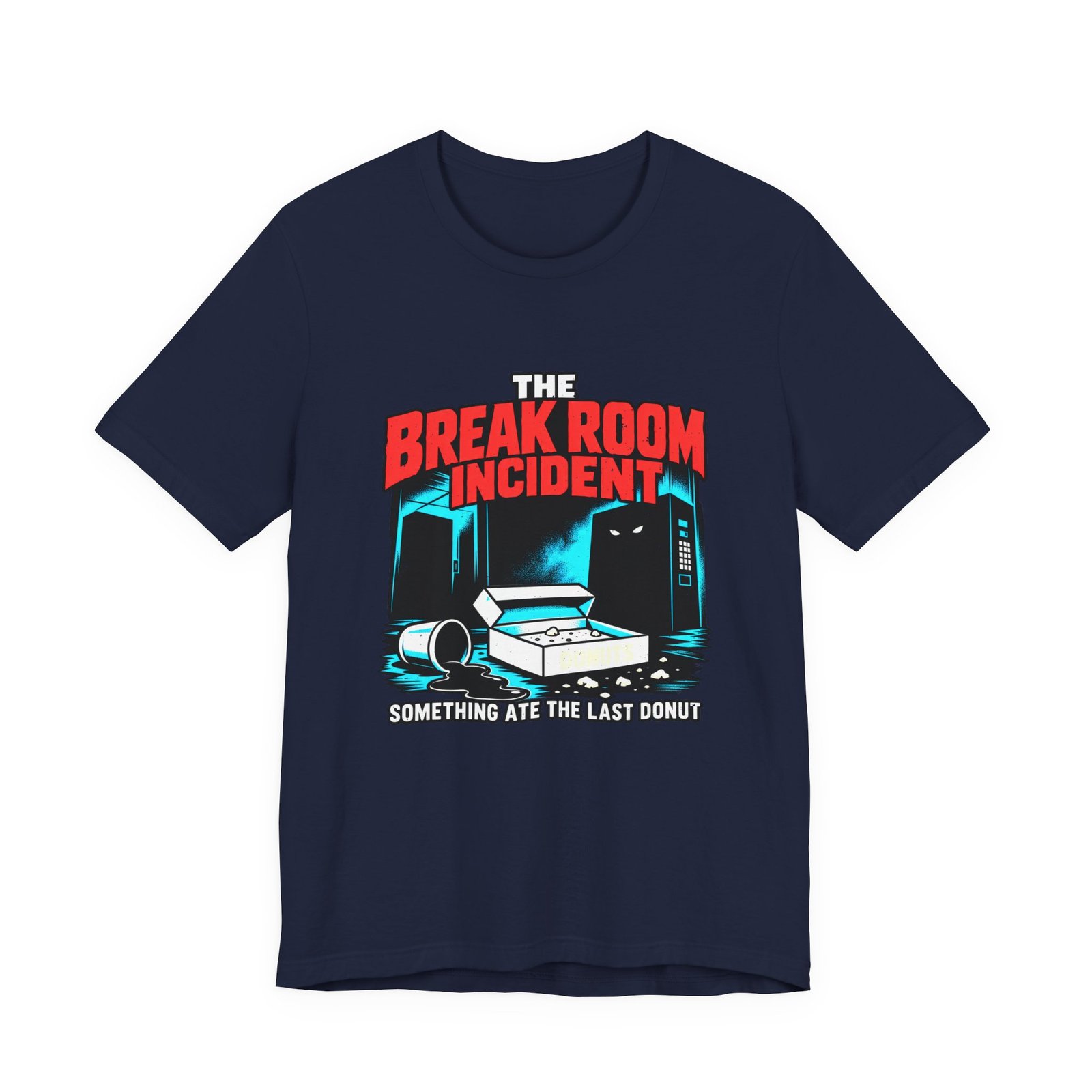 Incident Donut Mystery Last Office Meme Graphic Tee - Image 21