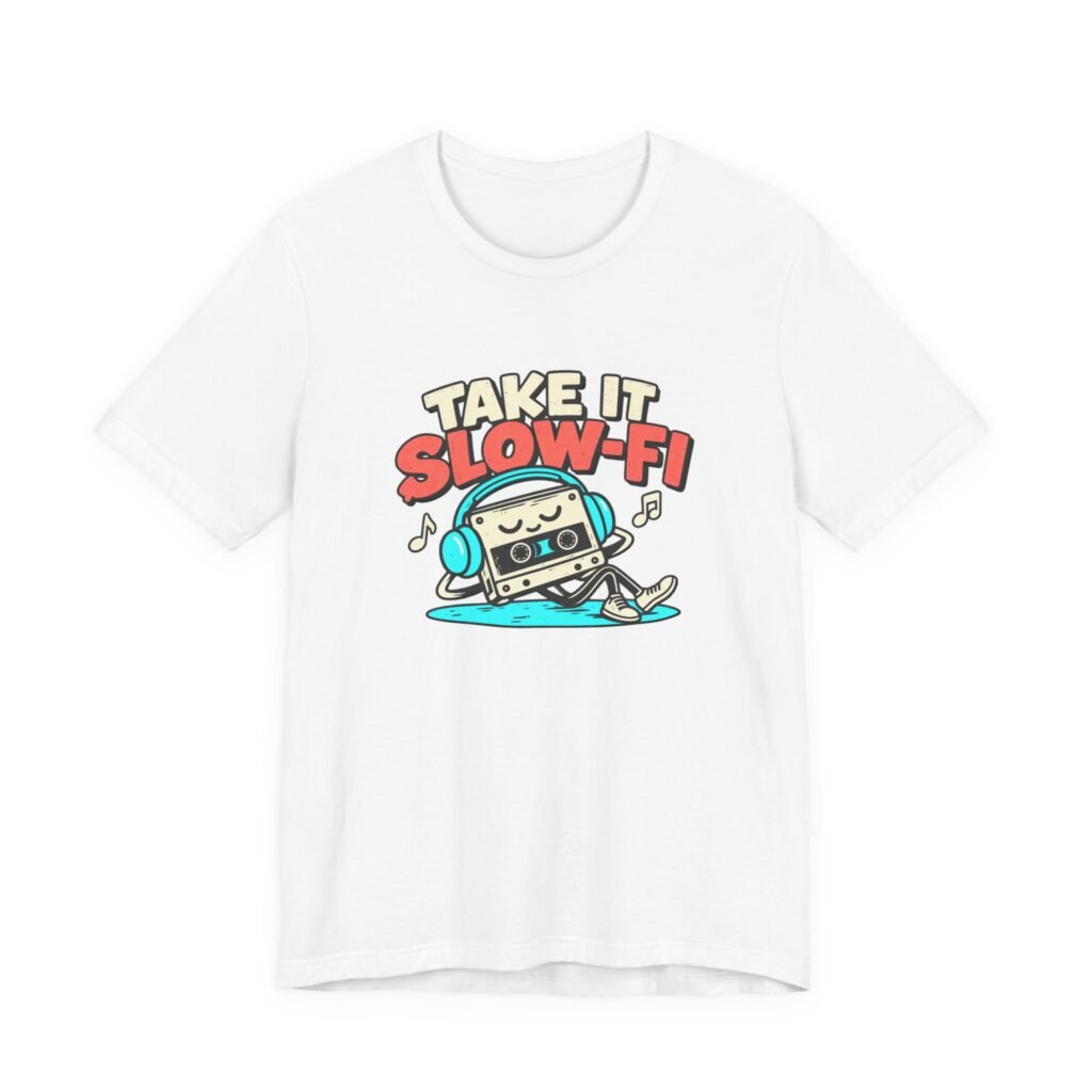 Take It Slow-Fi Cassette Character Lo-Fi Music
