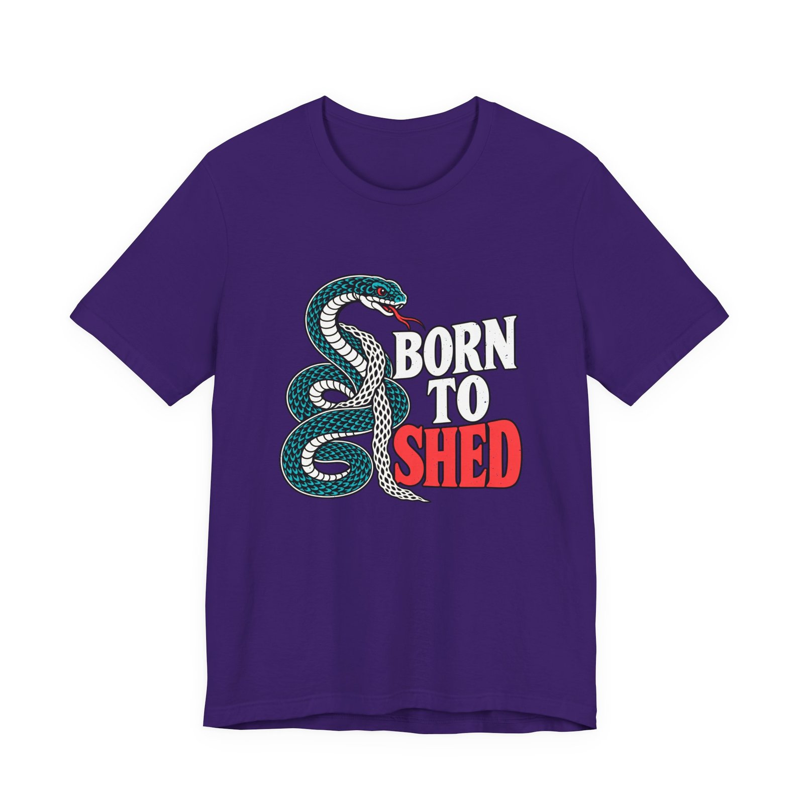 Born To Shed Snake Transformation Graphic Tee - Image 25