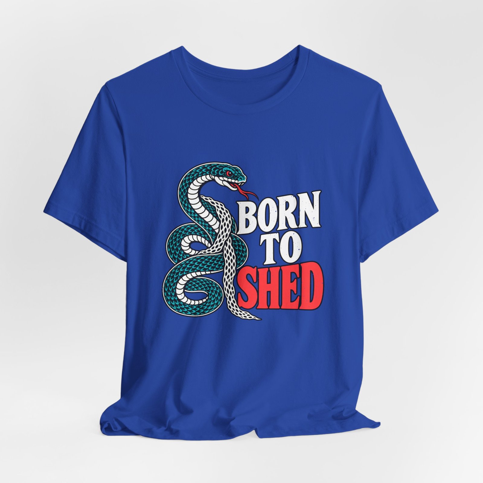 Born To Shed Snake Transformation Graphic Tee - Image 20