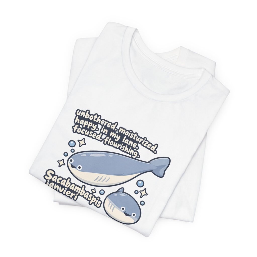 Unbothered Moisturized Sacabambaspis Janvieri Meme Graphic Tee