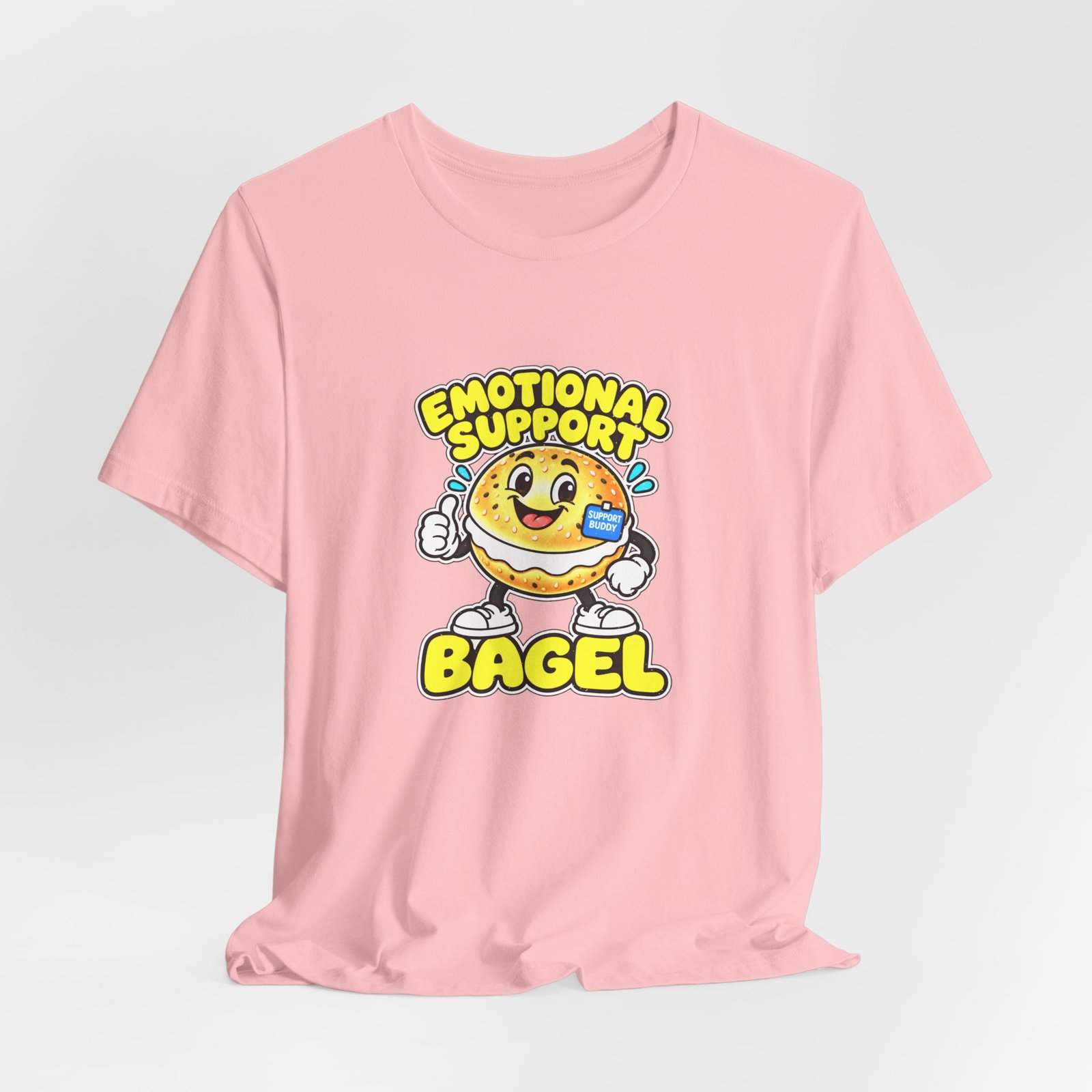Emotional Support Bagel Graphic Tee - Image 44
