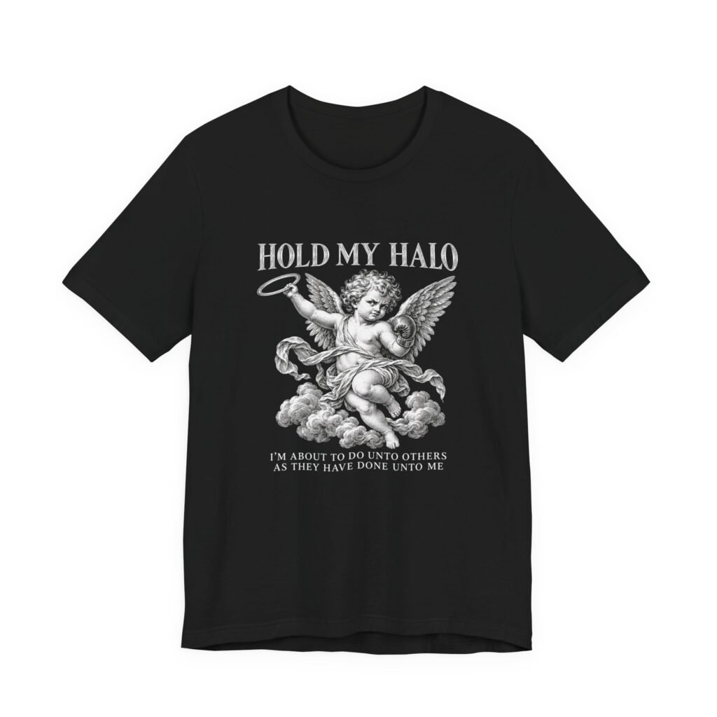 Hold My Halo Cherub Humor