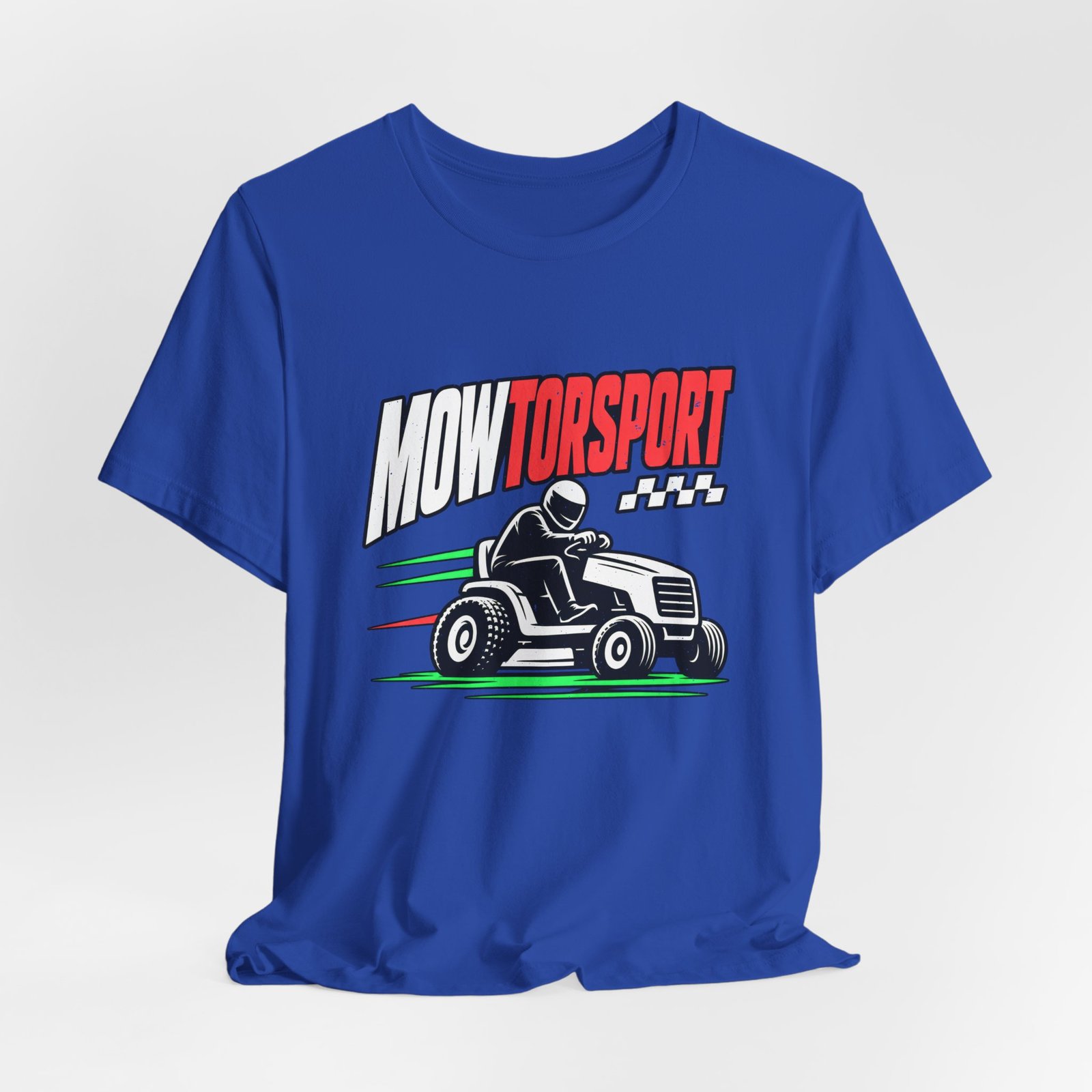 MOWTORSPORT Lawn Racing Humor Dad Jokes Graphic Tee - Image 32