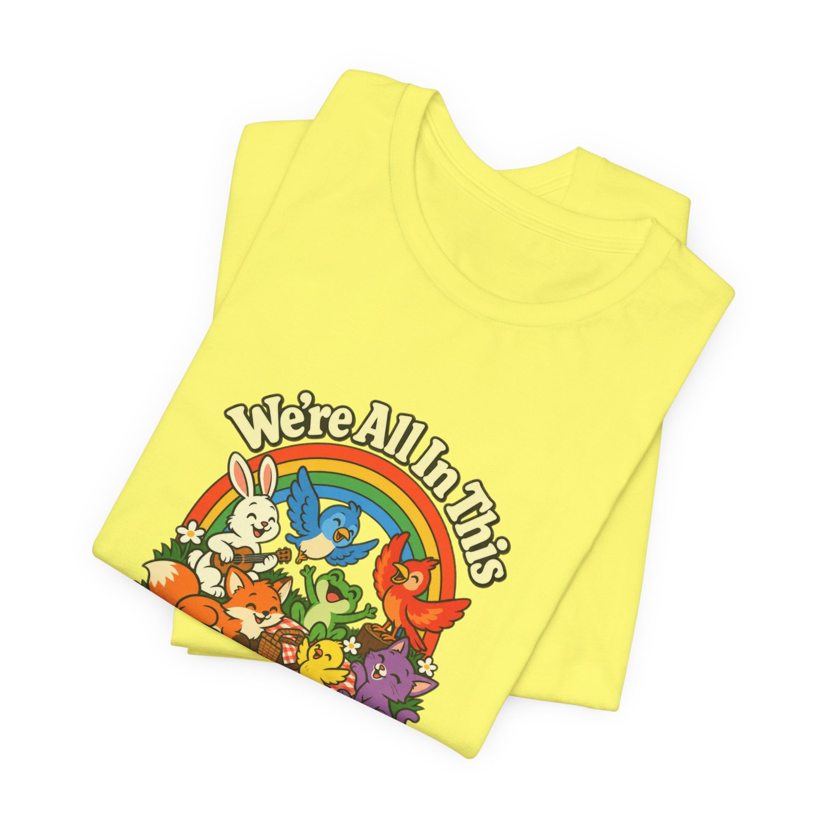 In This Together Like Hostages Animal Humor Graphic Tee - Image 19