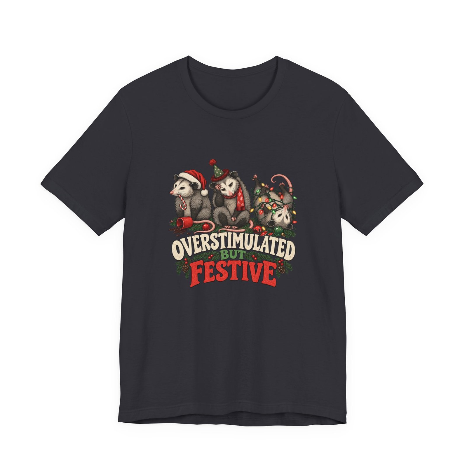 Overstimulated But Festive Christmas Opossums - Image 21