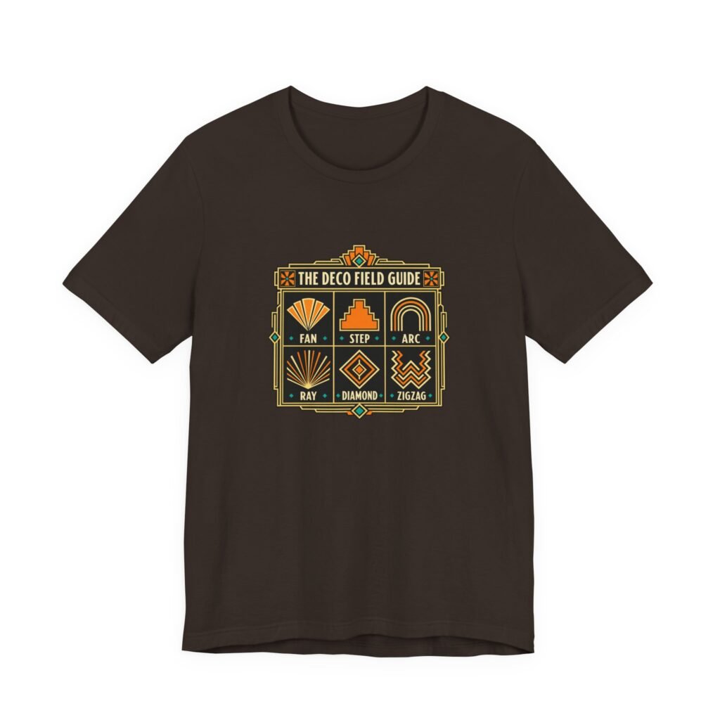 The Deco Guide Art Deco Motifs Graphic Tee