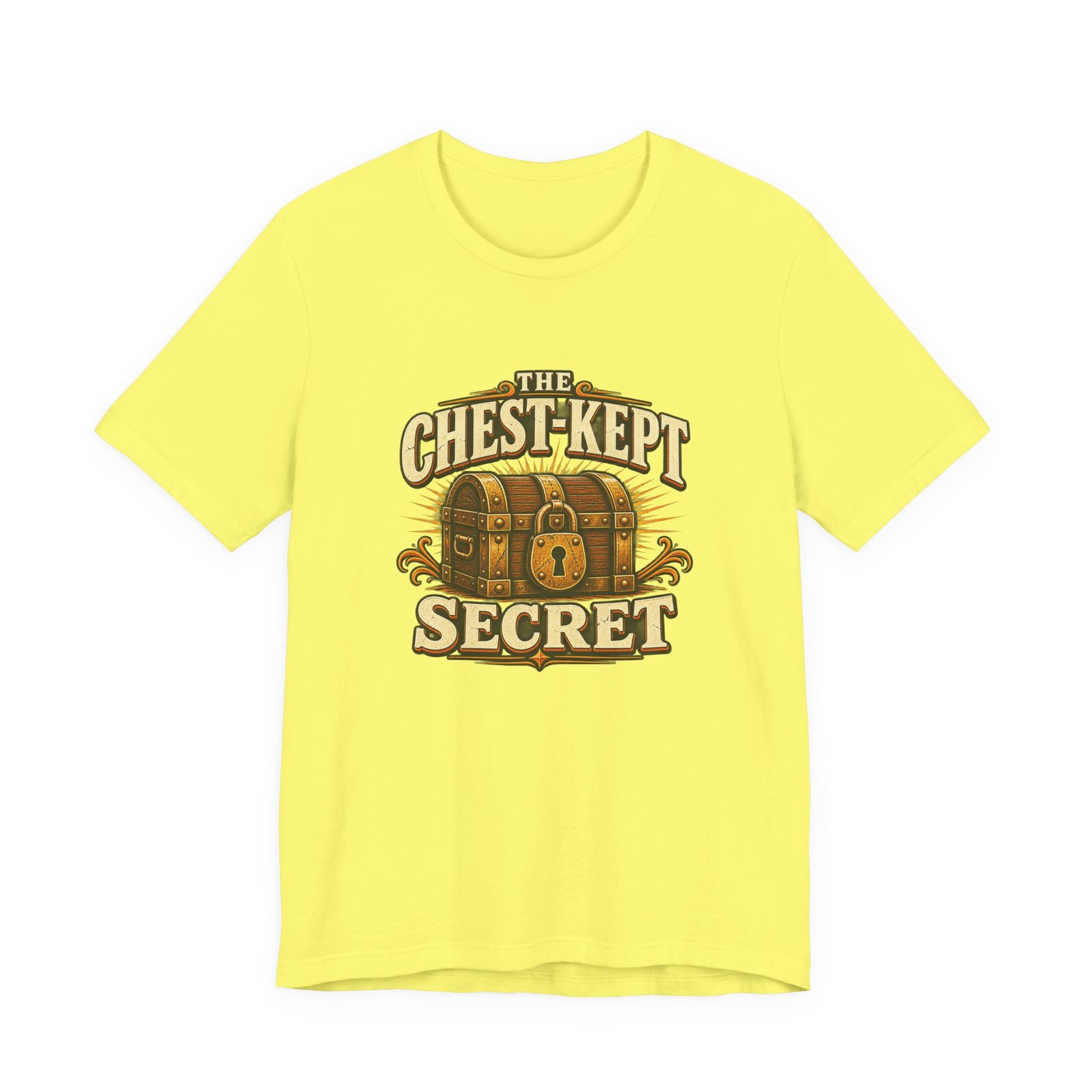 The Chest-Kept Secret Funny Treasure Pun Graphic Tee - Image 17