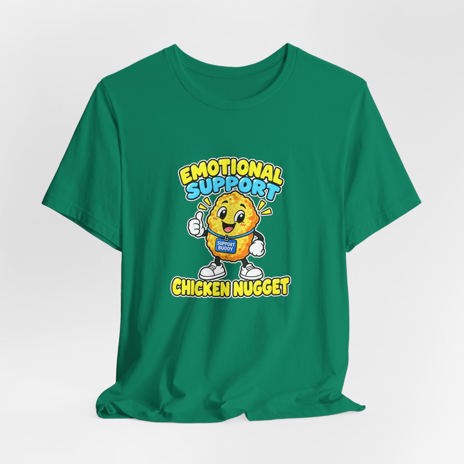 Emotional Support Chicken Nugget Graphic Tee - Image 28