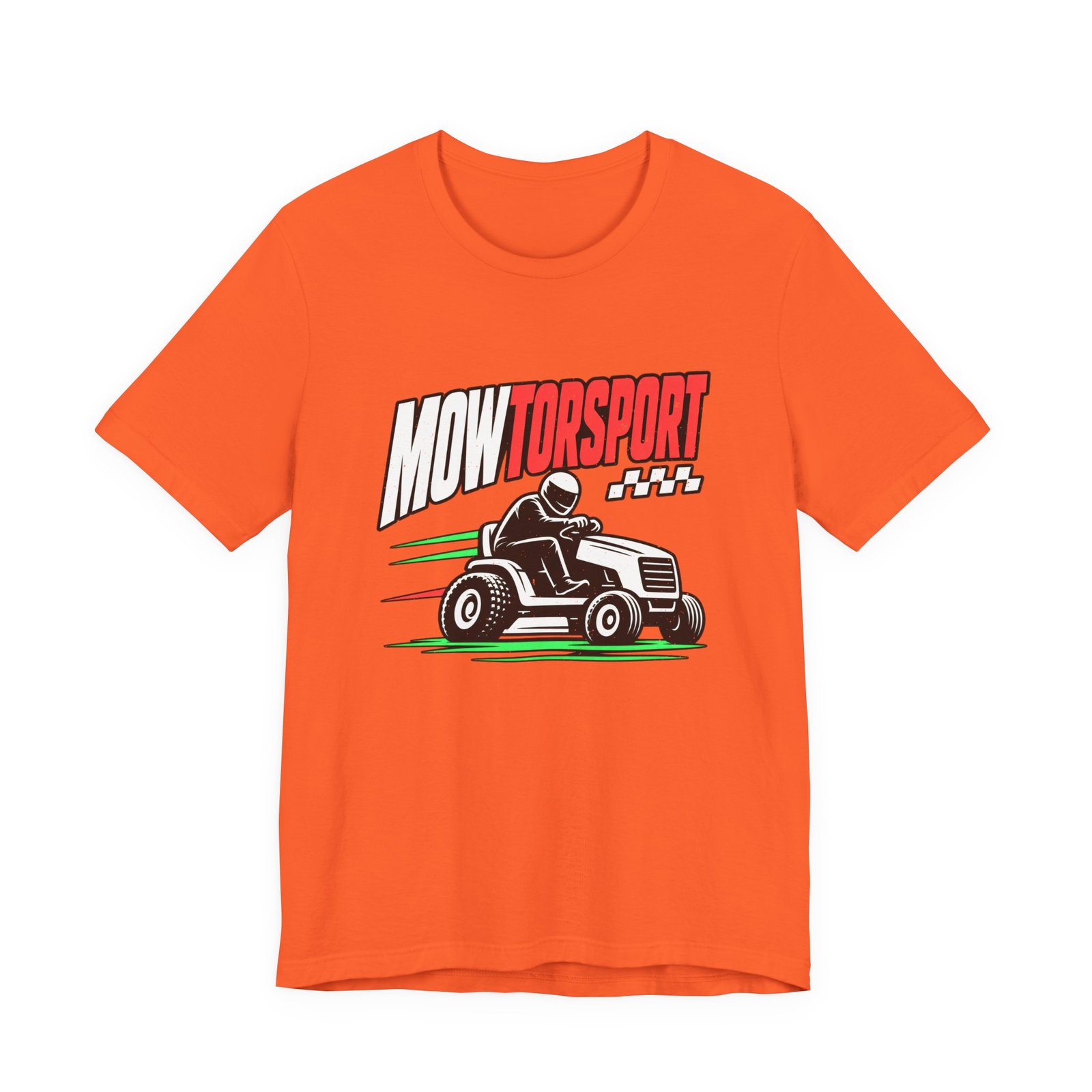 MOWTORSPORT Lawn Racing Humor Dad Jokes Graphic Tee - Image 5