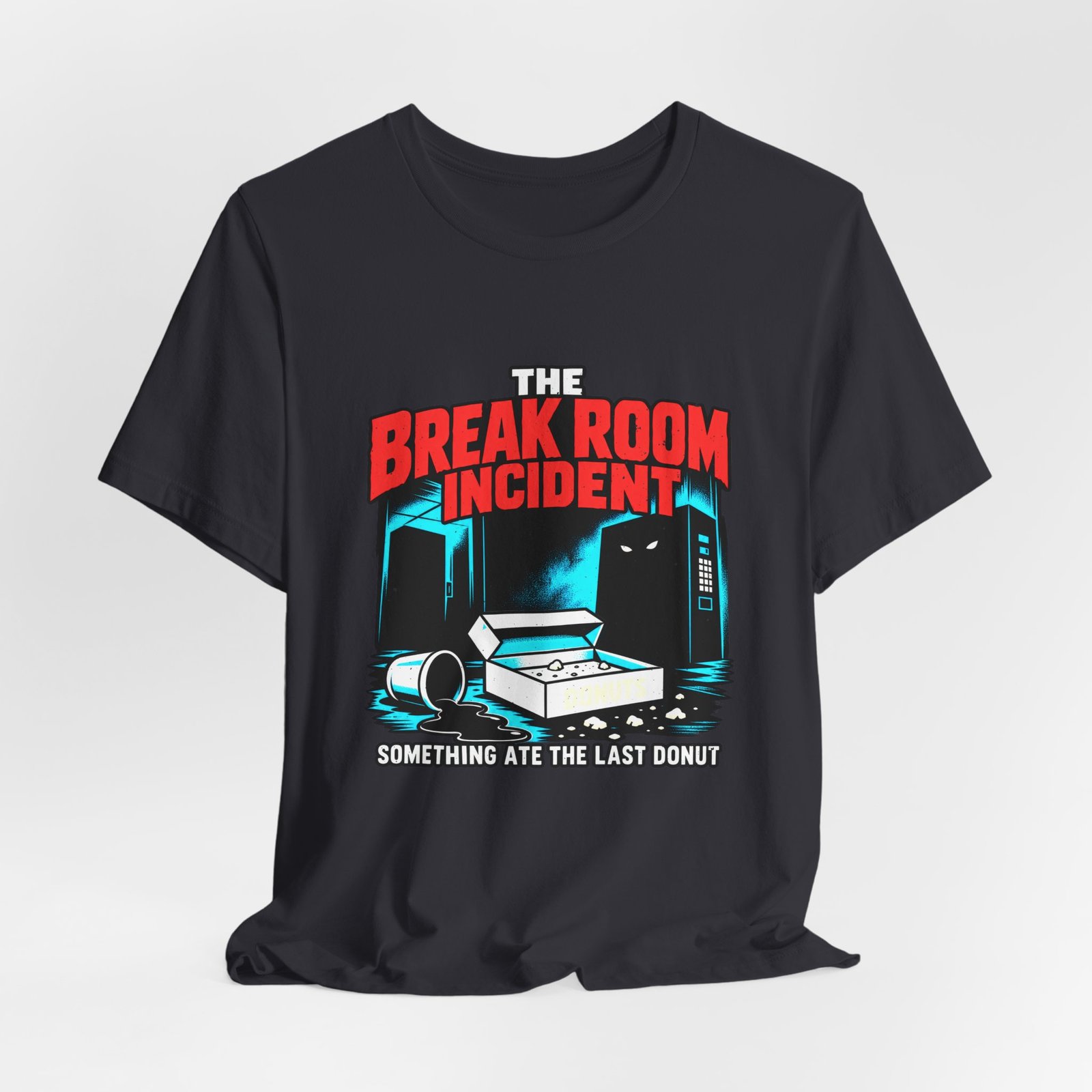 Incident Donut Mystery Last Office Meme Graphic Tee - Image 12