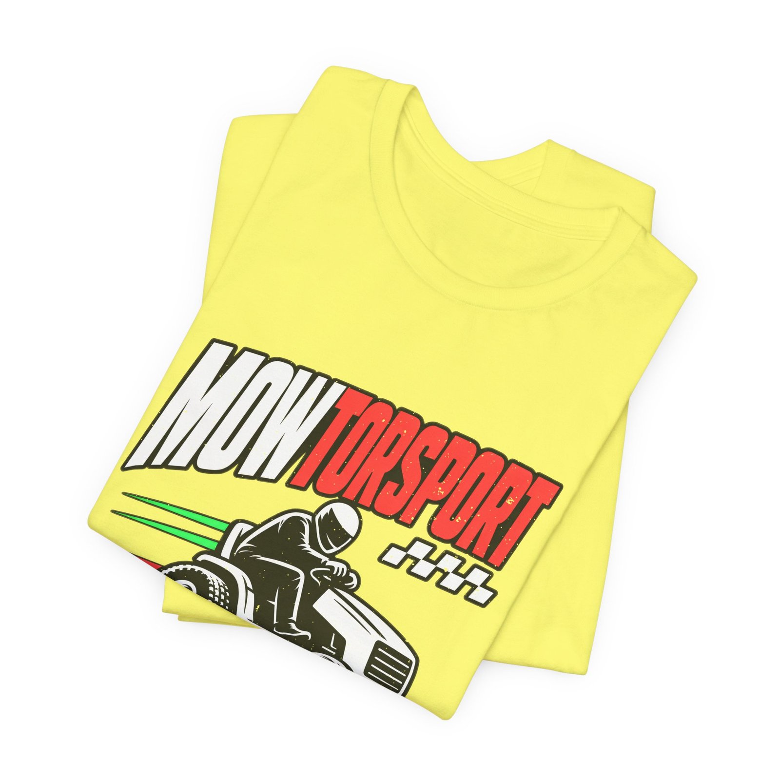 MOWTORSPORT Lawn Racing Humor Dad Jokes Graphic Tee - Image 19