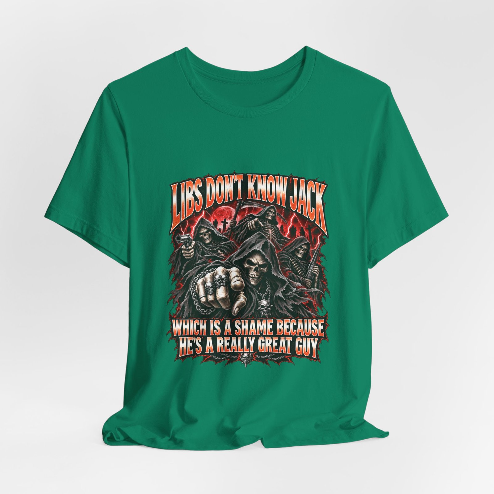 Libs Don’t Know Jack Gothic Reaper Humor - Image 16
