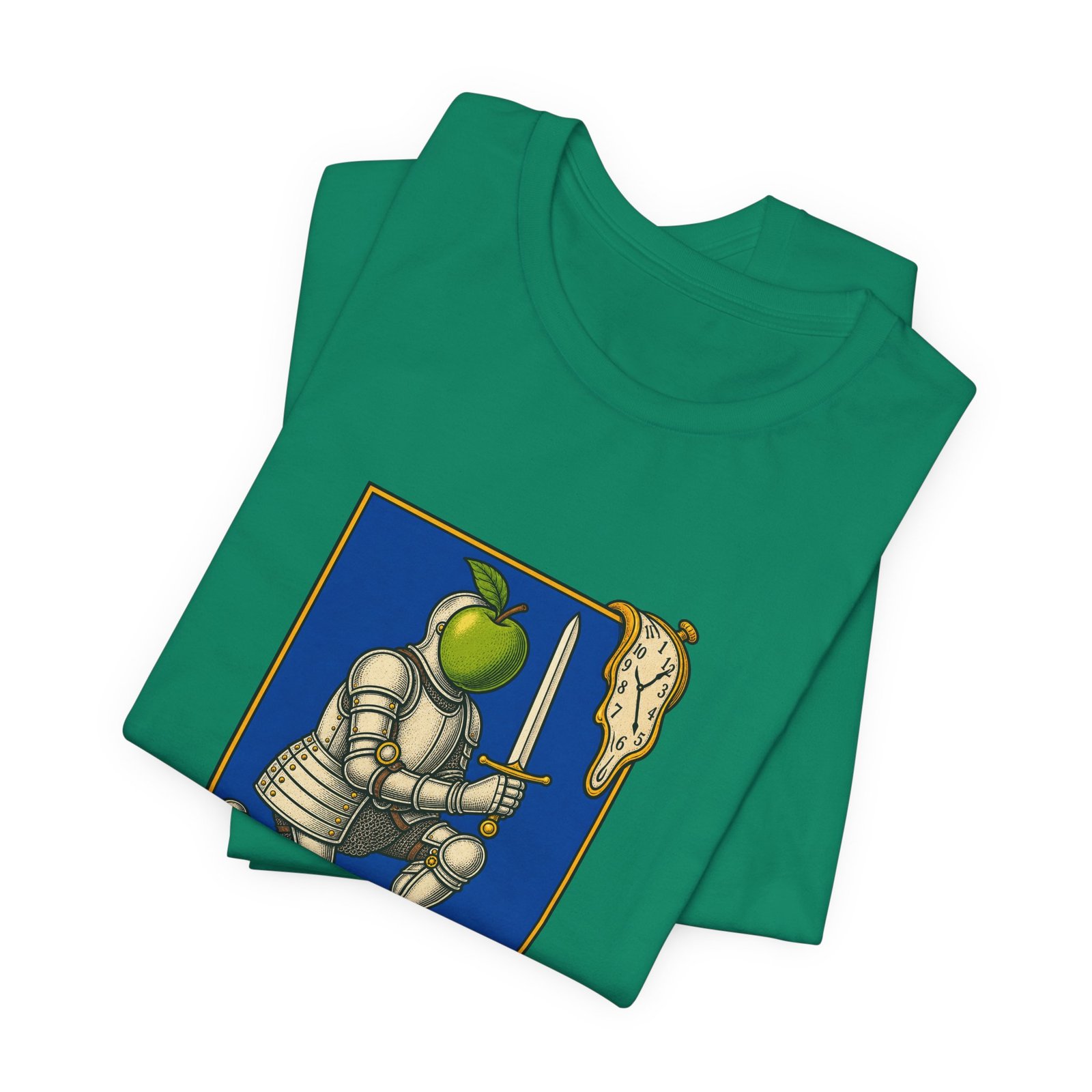 Sir Realism Knight With Melting Clocks Graphic Tee - Image 27