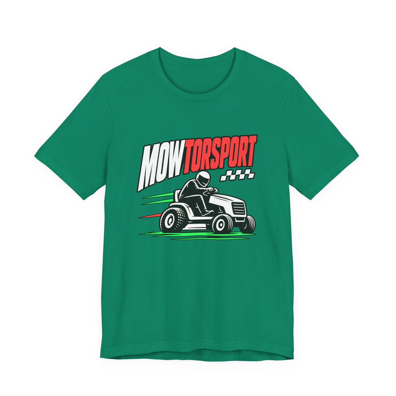 MOWTORSPORT Lawn Racing Humor Dad Jokes Graphic Tee - Image 25